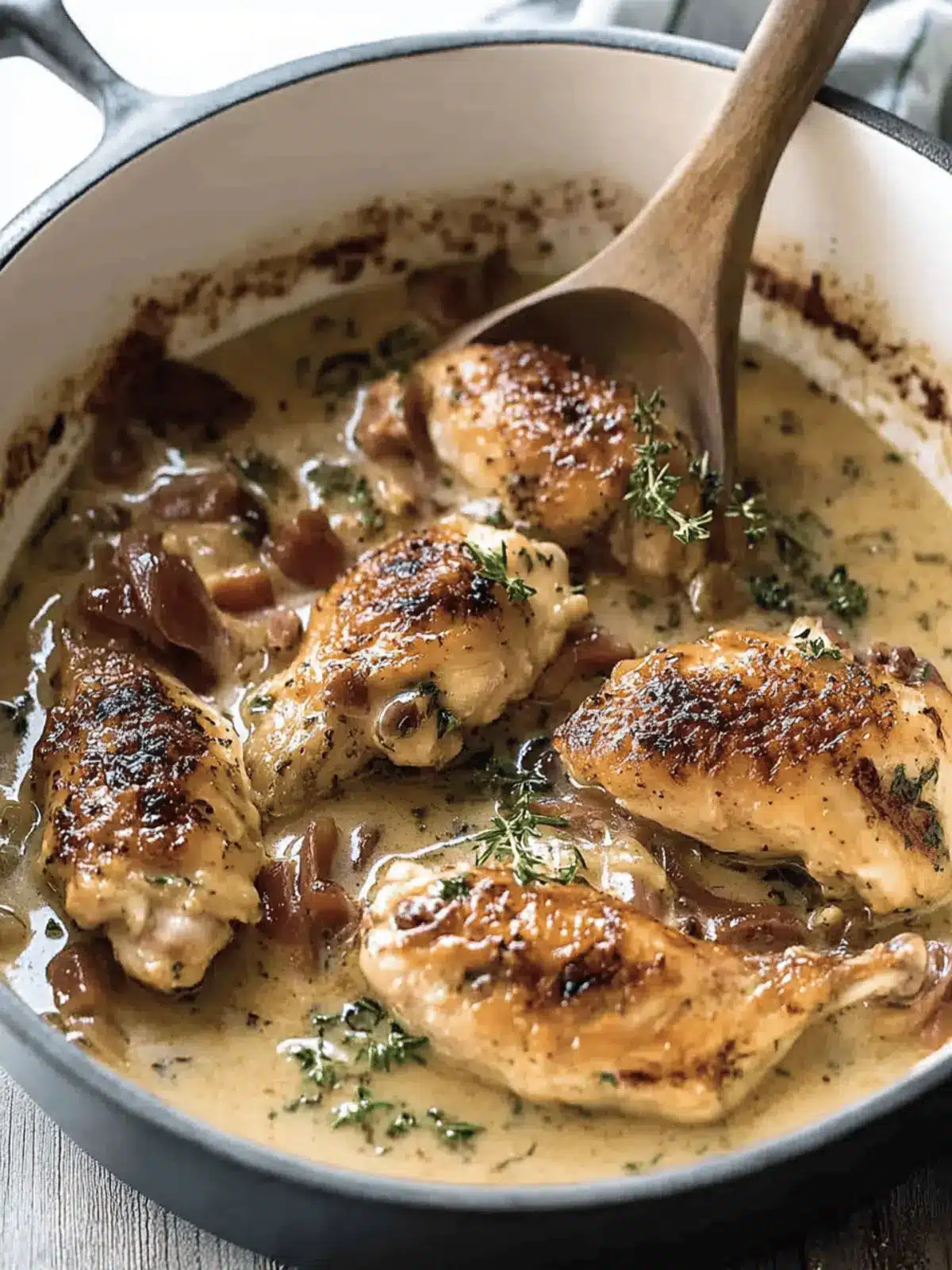 Creamy Chicken in White Wine Sauce: Comfort Food Delight 3 Chicken in White Wine Cream Sauce