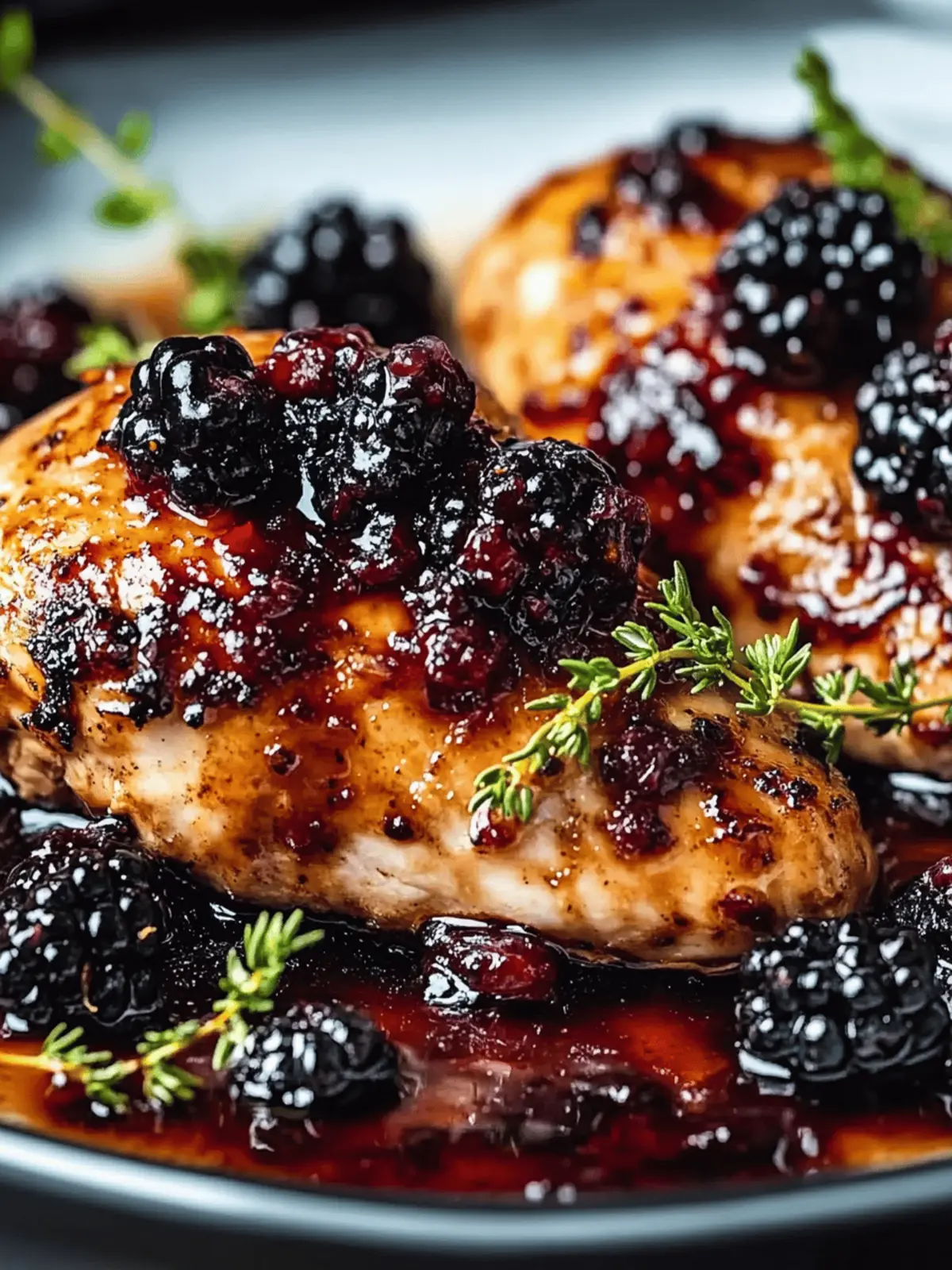 Savory Bourbon Blackberry Chicken for a Family Feast 3 Bourbon Blackberry Chicken