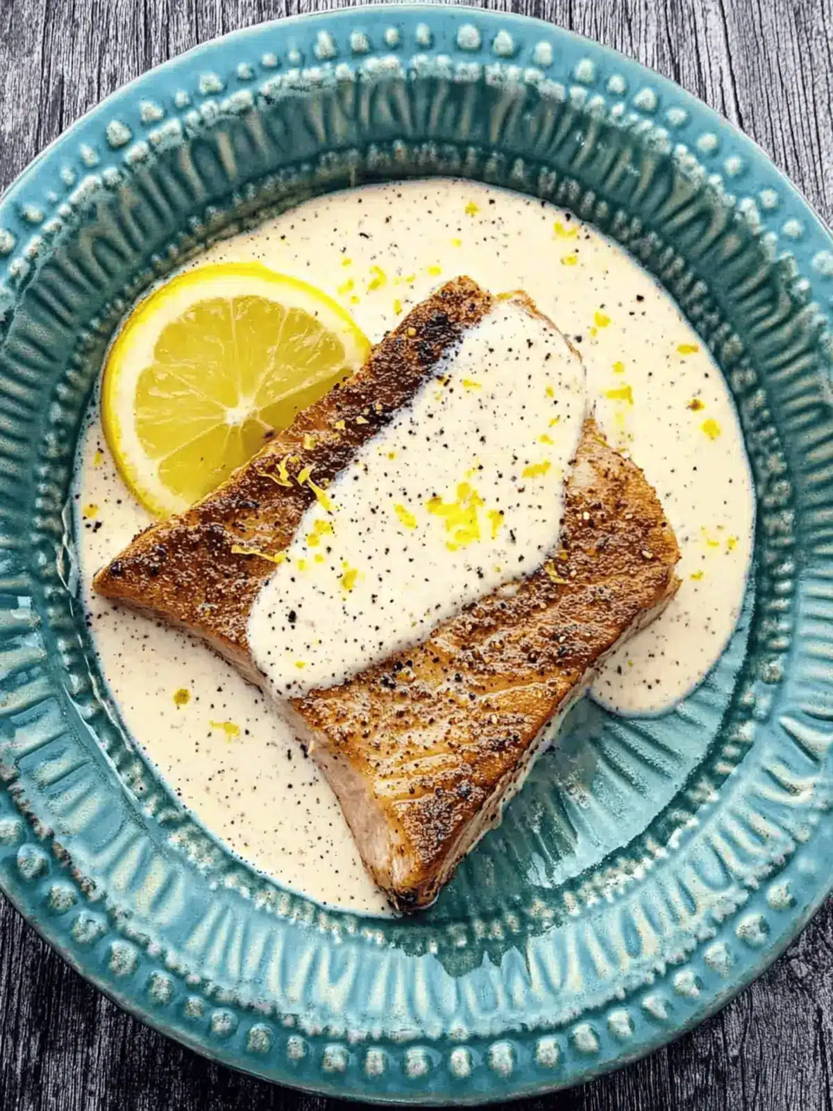 Lemon Dijon Cream Sauce for Tuna Steaks: A Flavor Explosion 4 Lemon Dijon Cream Sauce for Tuna Steaks