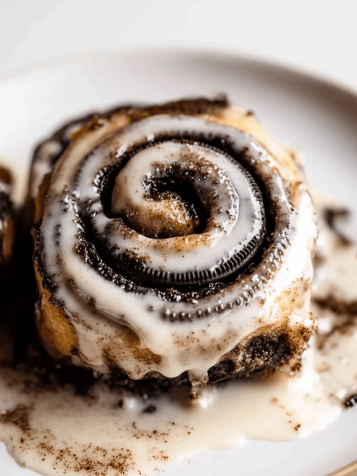Indulge in Oreo Cookies and Cream Cinnamon Rolls Today 3 Oreo Cookies and Cream Cinnamon Rolls