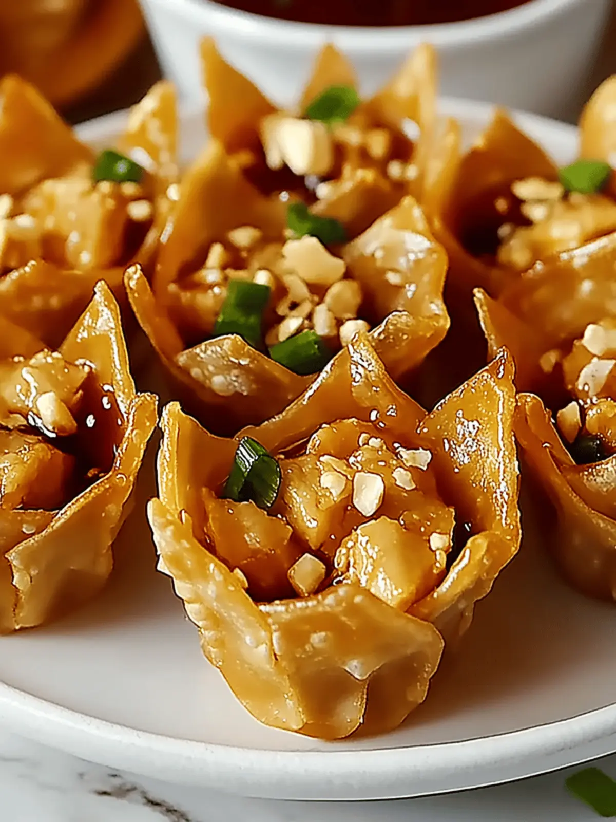 Crispy Chicken Wonton Cups That Will Wow Your Guests 2 Crispy Chicken Wonton Cups
