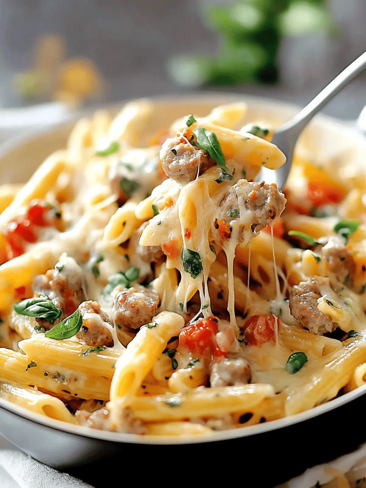 Creamy Tuscan Sausage Pasta That You Can Whip Up in 30 Minutes 3 Creamy Tuscan Sausage Pasta