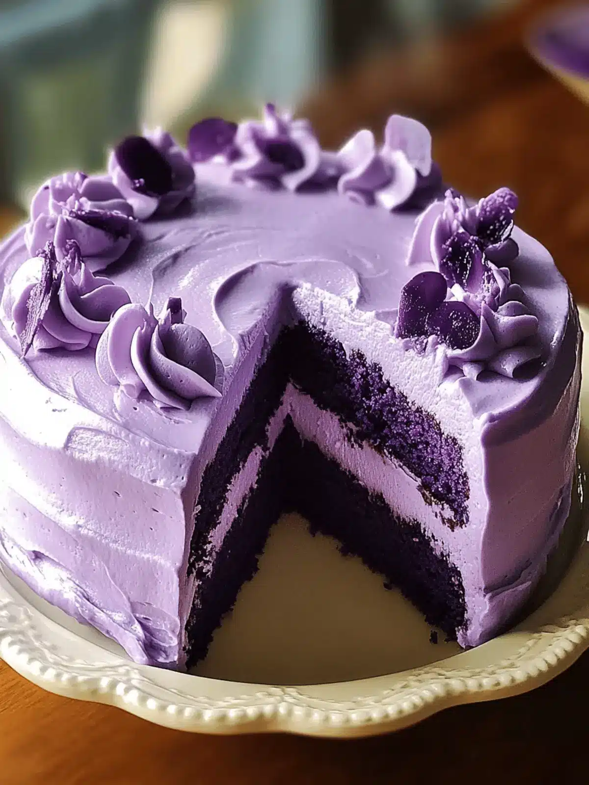 Delight in Ube Tres Leches Cake: A Colorful Dessert Dream 2 Ube Tres Leches Cake