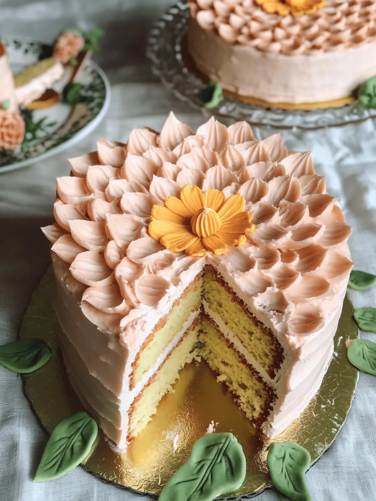Delicious Zinnia Cake: A Showstopper for Every Celebration 4 Zinnia Cake