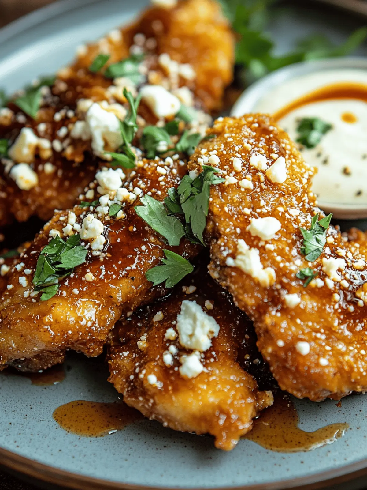 Crispy Hot Honey Feta Chicken for the Ultimate Flavor Fix 5 Crispy Hot Honey Feta Chicken