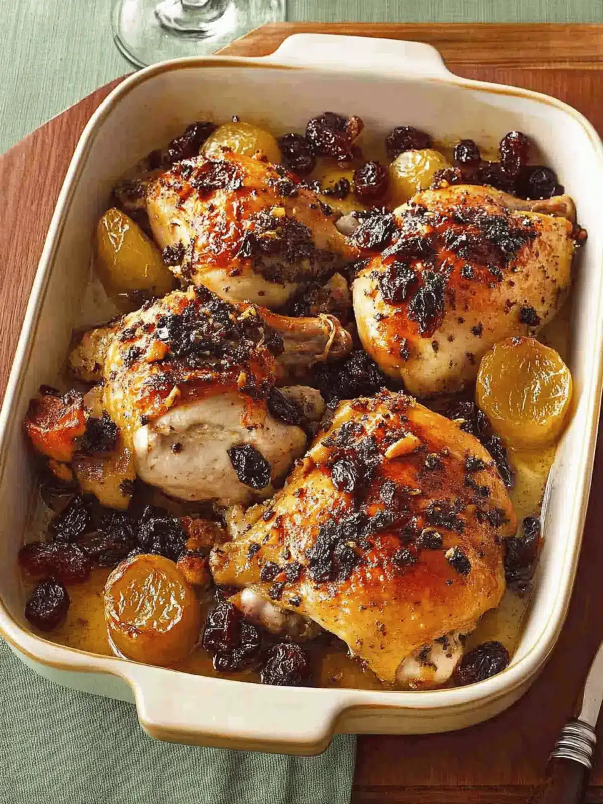 Easy Roast Chicken with Dried Fruit for Festive Flavor Boost 5 Easy Roast Chicken with Dried Fruit