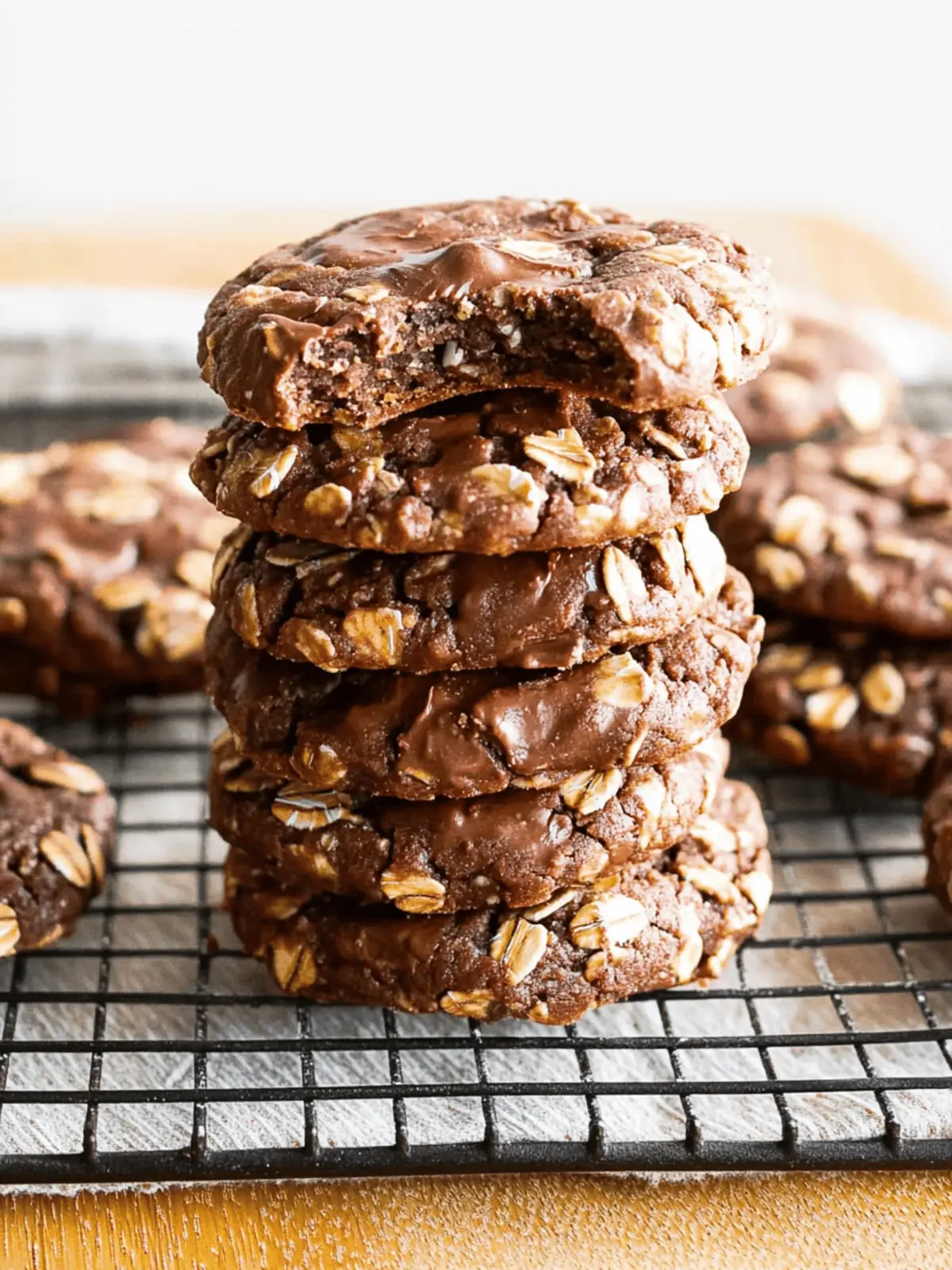 Indulge Guilt-Free with No Bake Chocolate Oatmeal Cookies 5 No Bake Chocolate Oatmeal Cookies (Healthy)