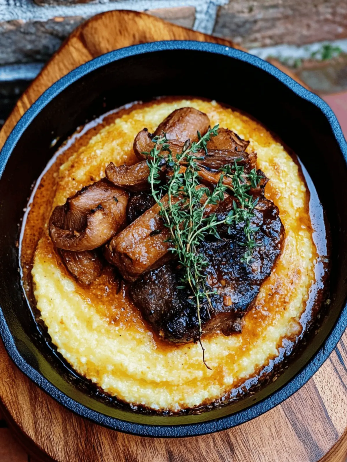 Gospel Shank with Smoked Gouda Grits for Comforting Nights 2 Gospel Shank with Smoked Gouda Grits