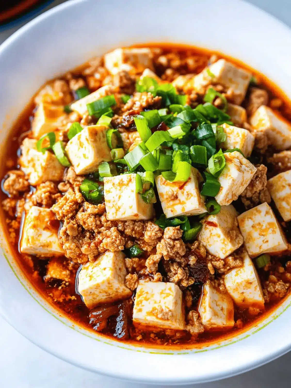 Savory Mapo Tofu: A Spicy Home-Cooked Delight 4 Mapo Tofu