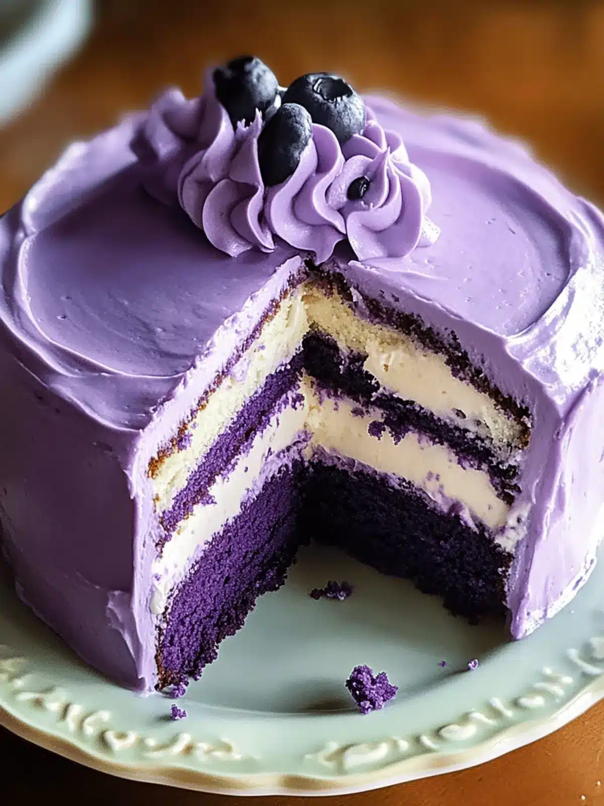 Delight in Ube Tres Leches Cake: A Colorful Dessert Dream 3 Ube Tres Leches Cake