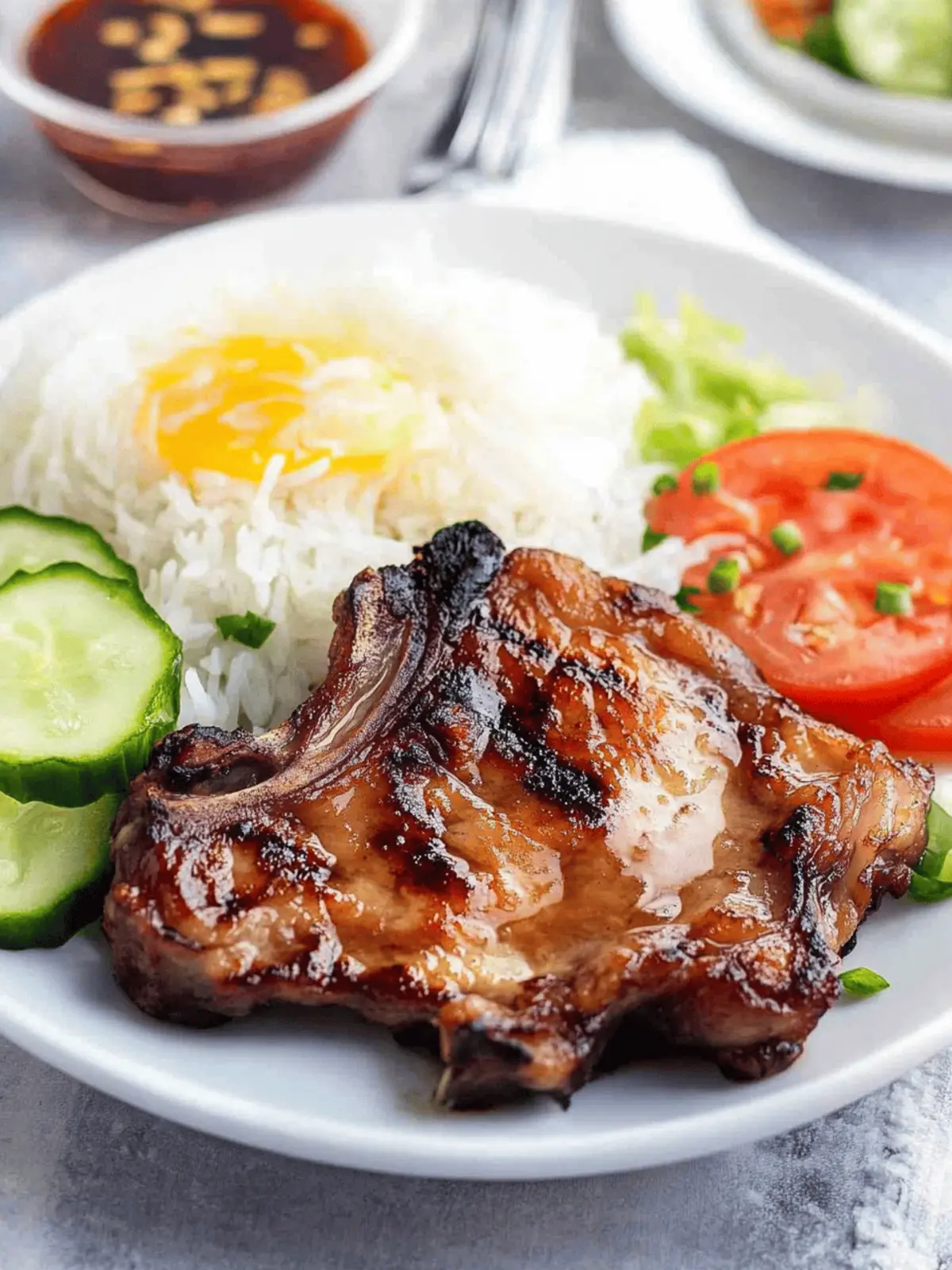 Savory Vietnamese Lemongrass Pork Chop Air Fryer Delight 2 Vietnamese Lemongrass Pork Chop