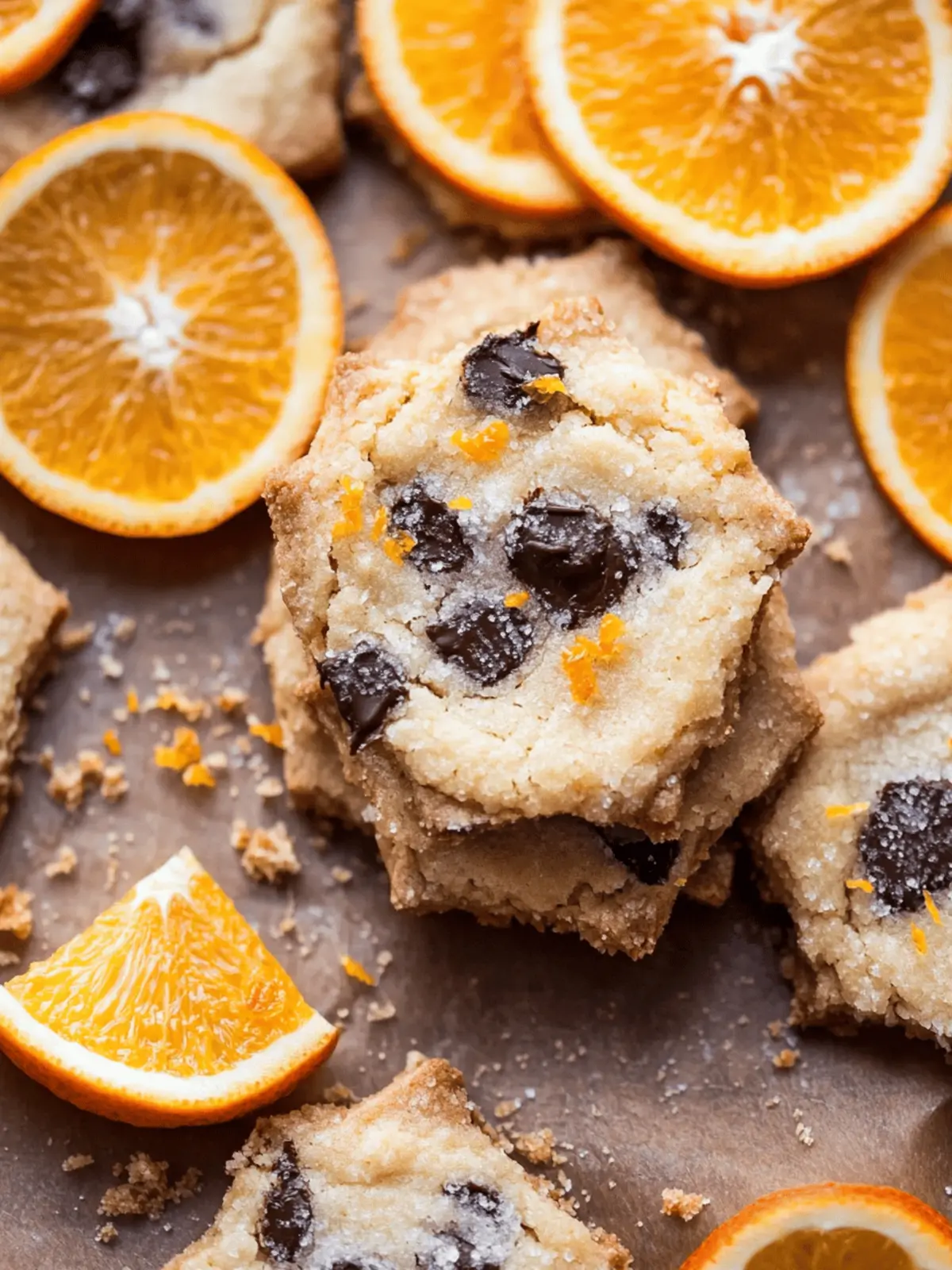 Dark Chocolate Orange Shortbread Cookies for a Cozy Treat 4 Dark Chocolate Orange Shortbread Cookies