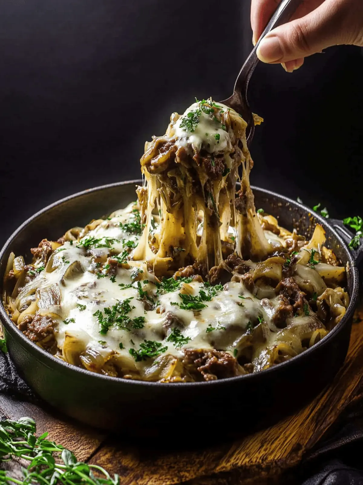 Irresistible French Onion Beef Stroganoff for Cozy Nights 4 French Onion Beef Stroganoff