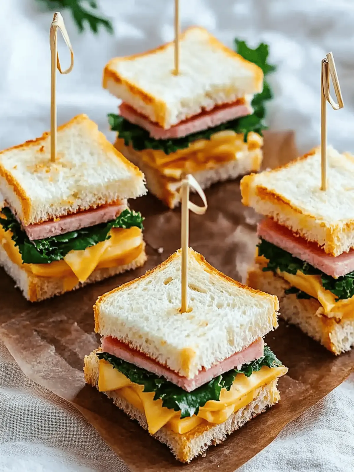 Juicy Mini Sandwiches for Parties That Everyone Will Love 2 Juicy Mini Sandwiches for Parties