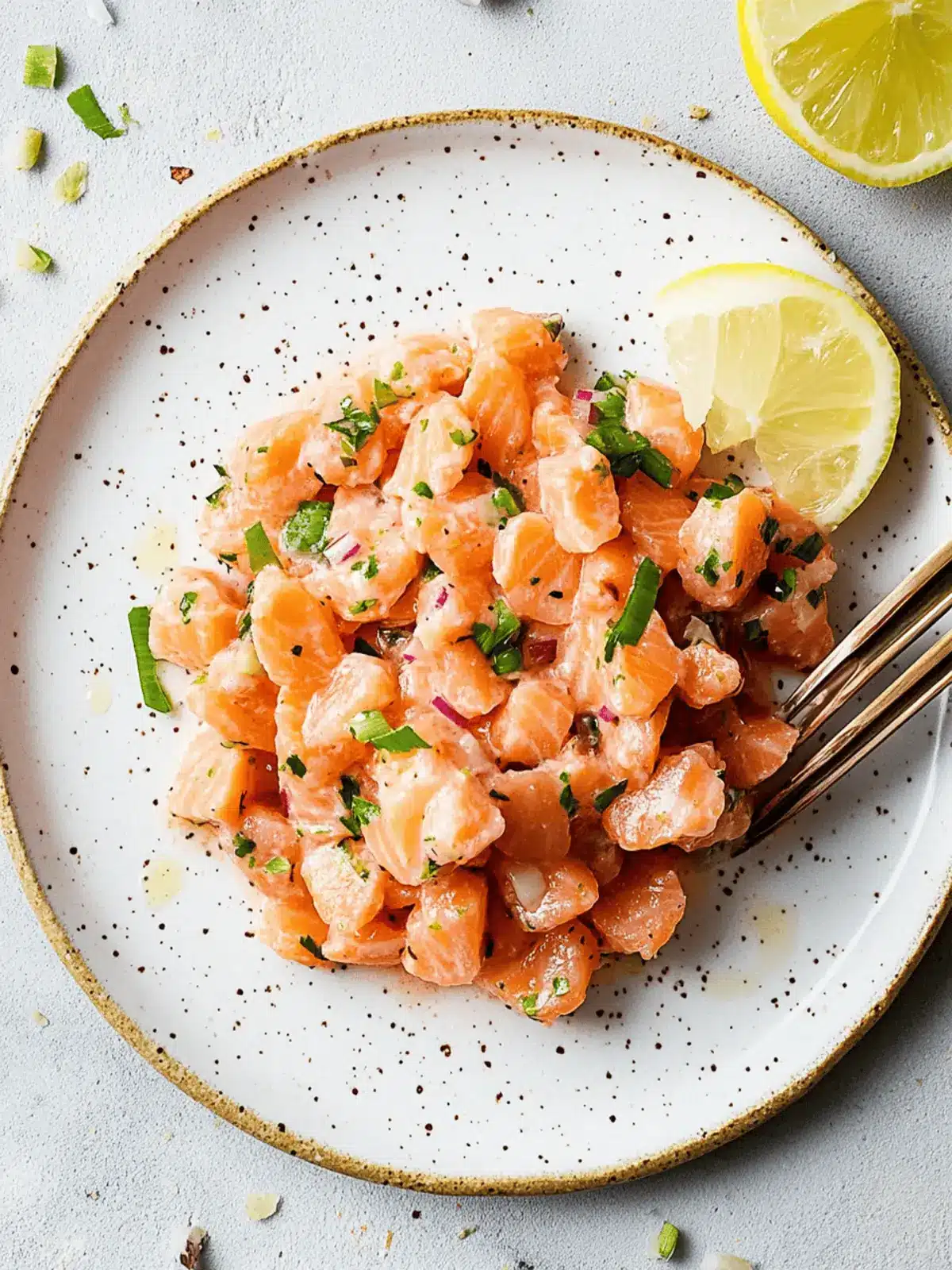 25-Minute Salmon Tartare: Fresh Flavor Done Right 5 25-Minute Salmon Tartare
