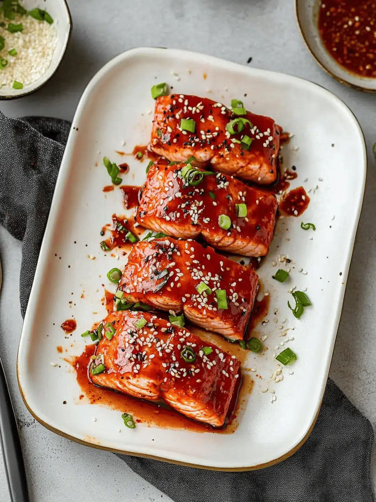 Spicy Gochujang Salmon in 20 Minutes for a Flavorful Dinner 4 Gochujang Salmon