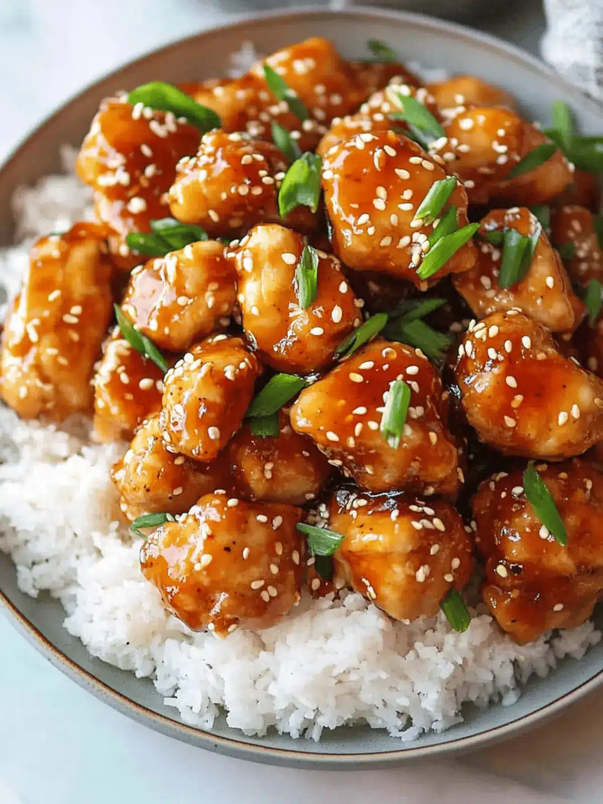 Sweet and Savory Honey Garlic Chicken Bites in 30 Minutes 5 Honey Garlic Chicken Bites