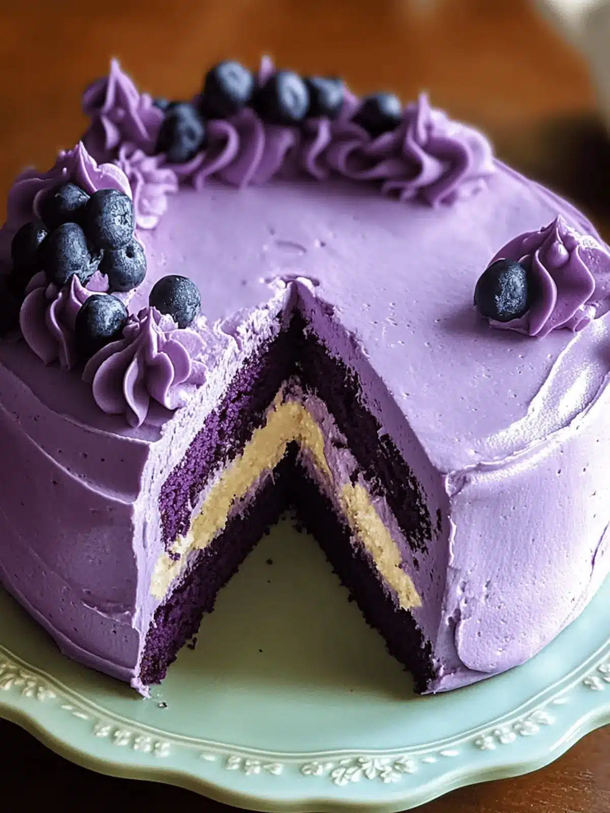 Delight in Ube Tres Leches Cake: A Colorful Dessert Dream 5 Ube Tres Leches Cake