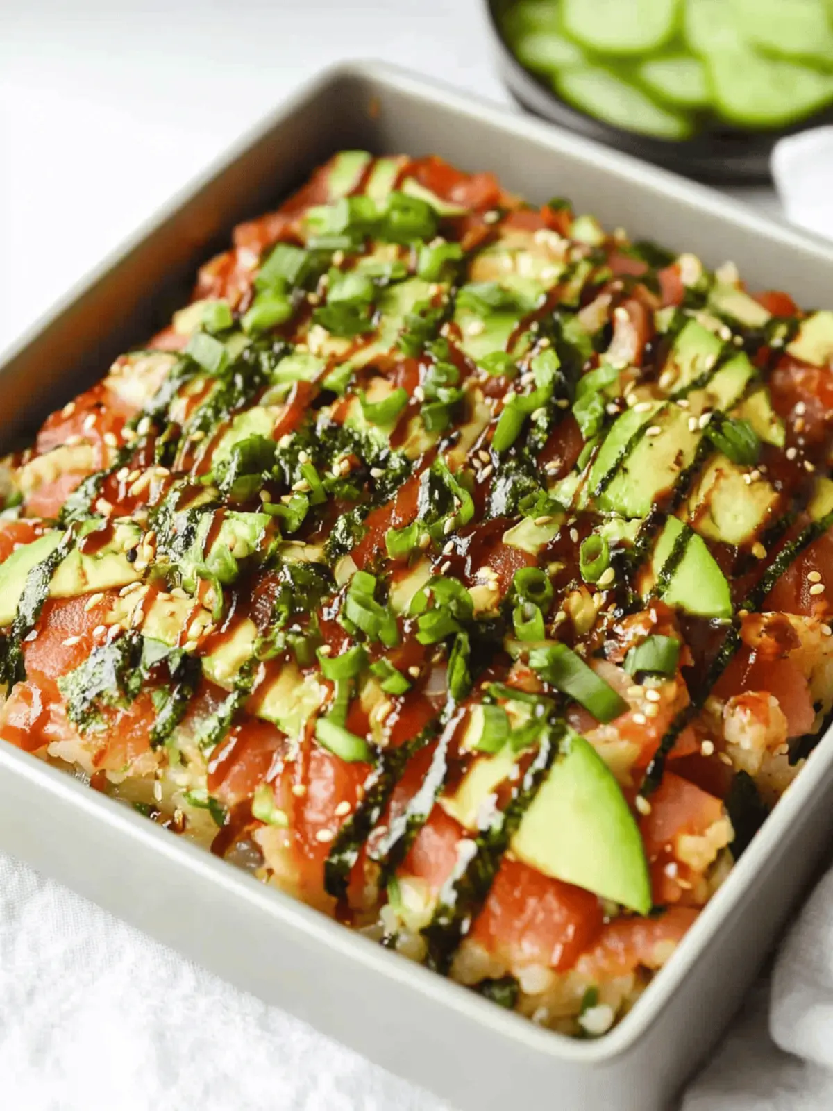 Irresistible Spicy Tuna Sushi Bake You’ll Crave Today 2 Spicy Tuna Sushi Bake