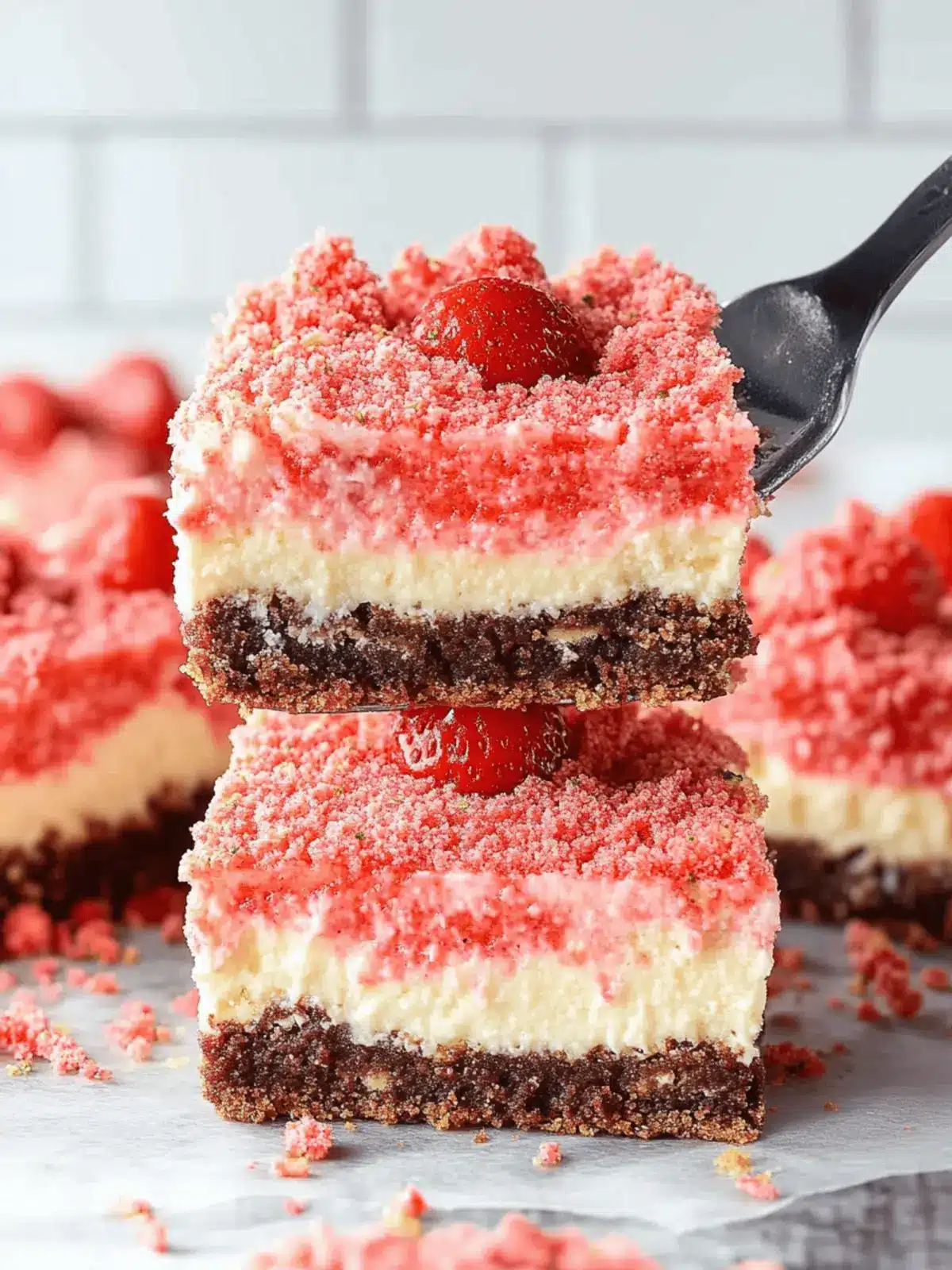 Decadent Strawberry Cheesecake Brownies You’ll Adore 4 Strawberry Cheesecake Brownies