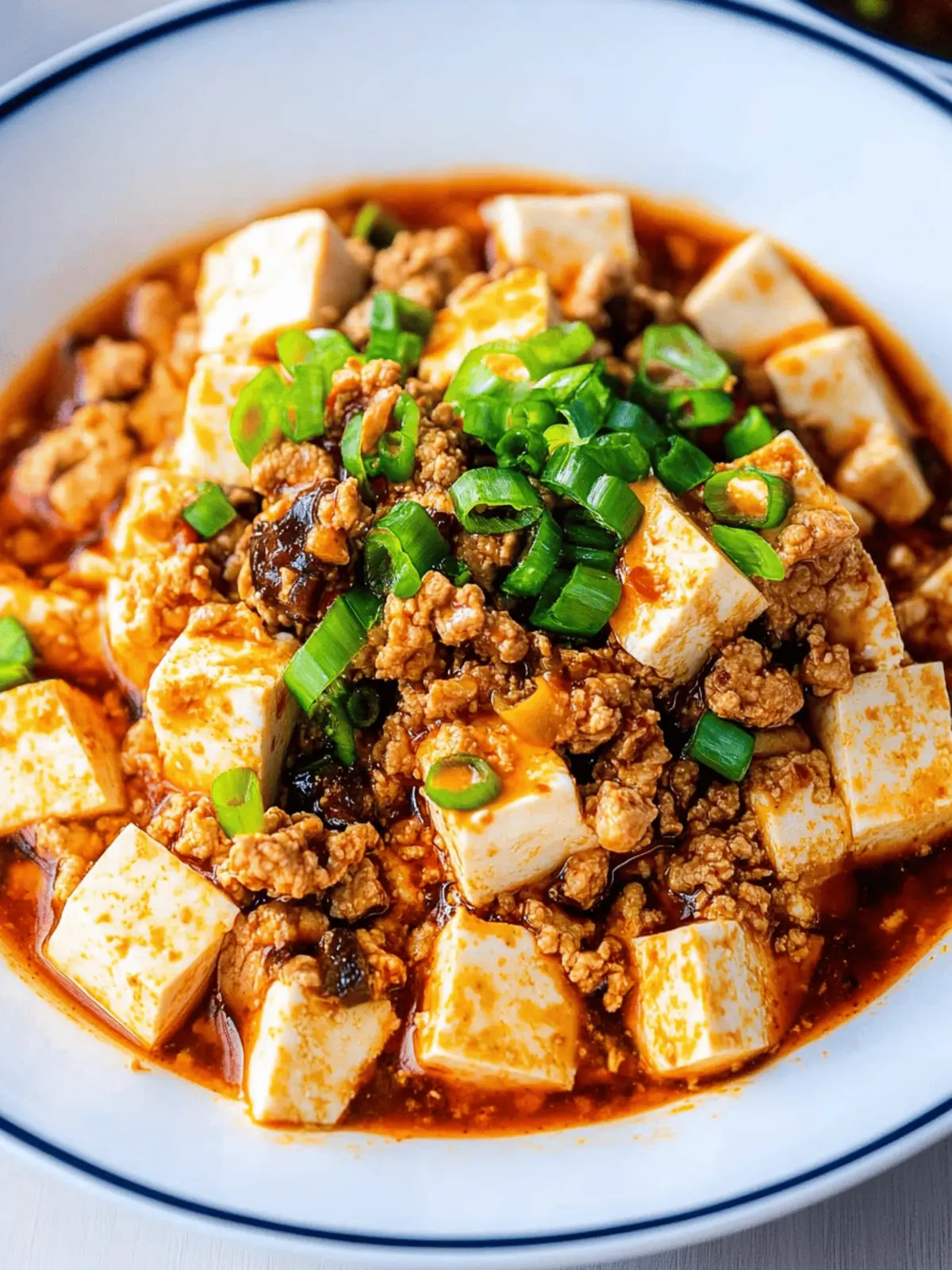 Savory Mapo Tofu: A Spicy Home-Cooked Delight 2 Mapo Tofu