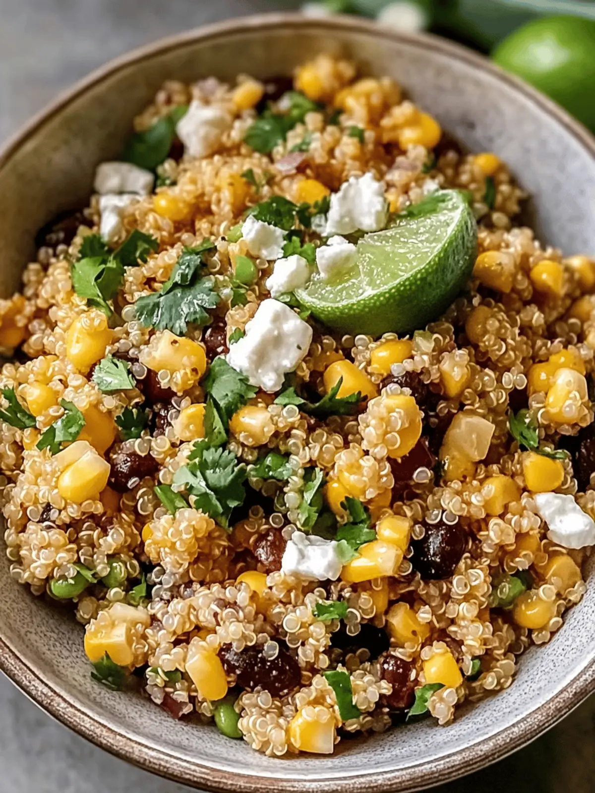 Mexican Street Corn Quinoa Salad: Bright, Quick, and Nutritious 2 Mexican Street Corn Quinoa Salad