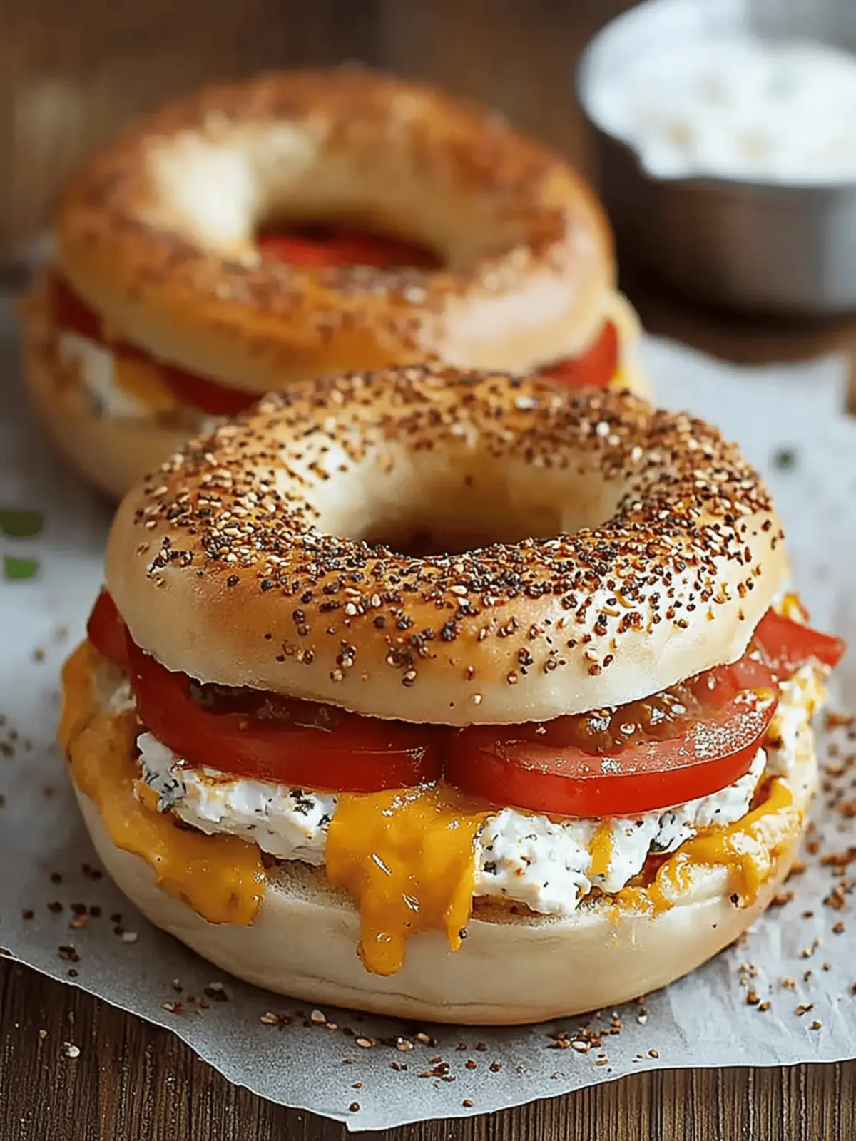 Easy Quiche Stuffed Bagels for Effortless Breakfast Bliss 3 Easy Quiche Stuffed Bagels