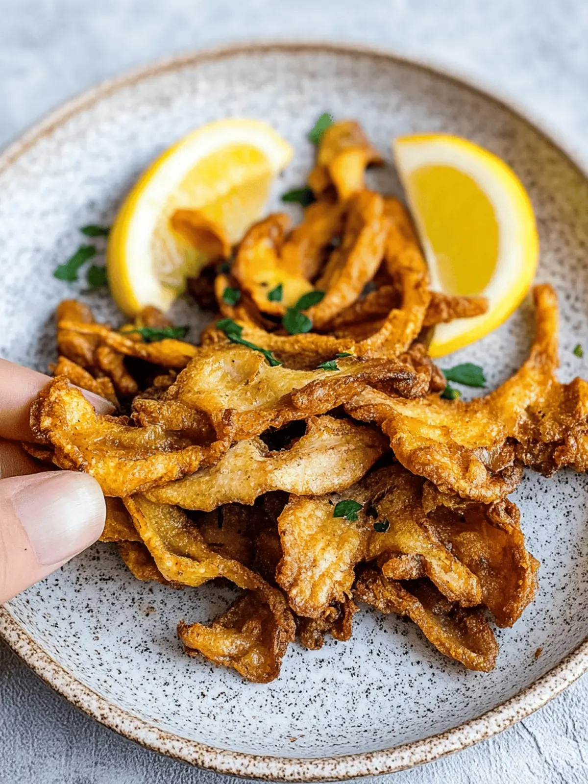Crispy Pan-Fried Oyster Mushrooms with Balsamic Bliss 3 Pan-Fried Oyster Mushrooms