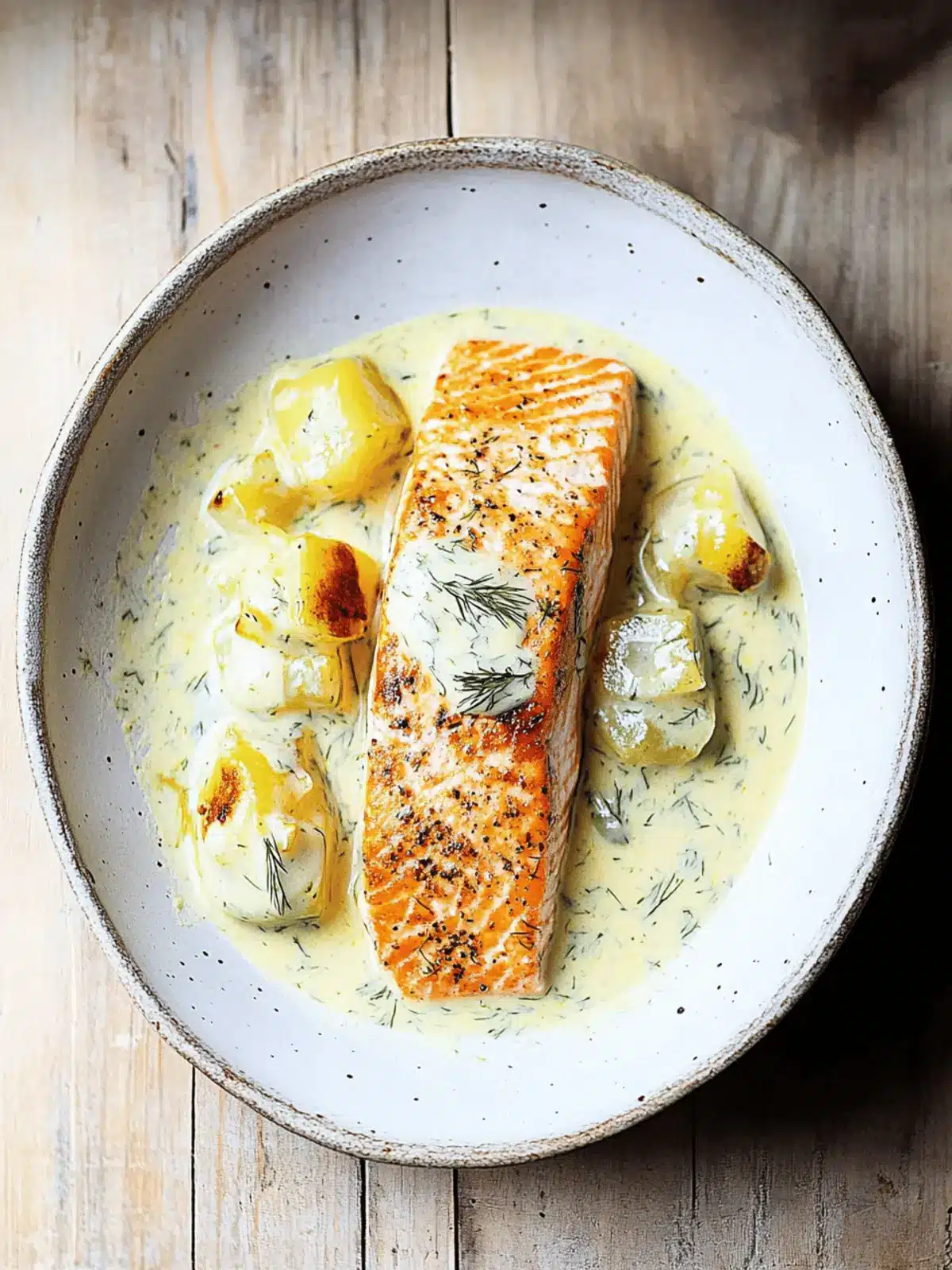 Savory Salmon in Creamy Dill Sauce Ready in 30 Minutes 3 Salmon in Creamy Dill Sauce