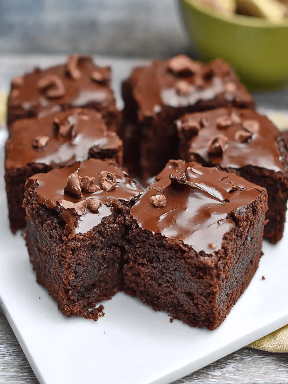 Fudgy Sweet Potato Brownies: Guilt-Free Vegan Delight 4 Sweet Potato Brownies (Vegan, Gluten-Free)