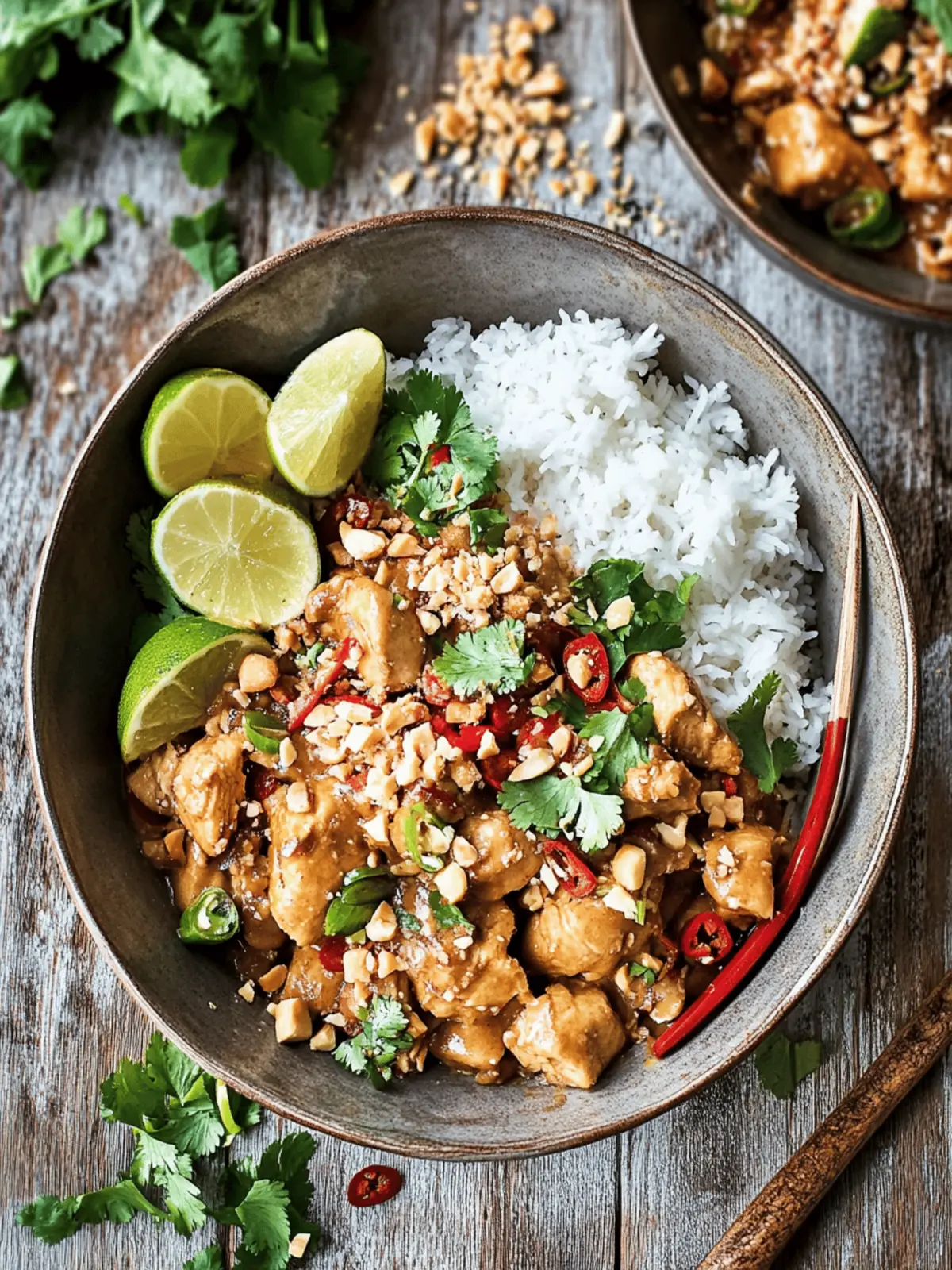 Delicious Spicy Thai Peanut Chicken for Your Weeknight Feast 3 Spicy Thai Peanut Chicken