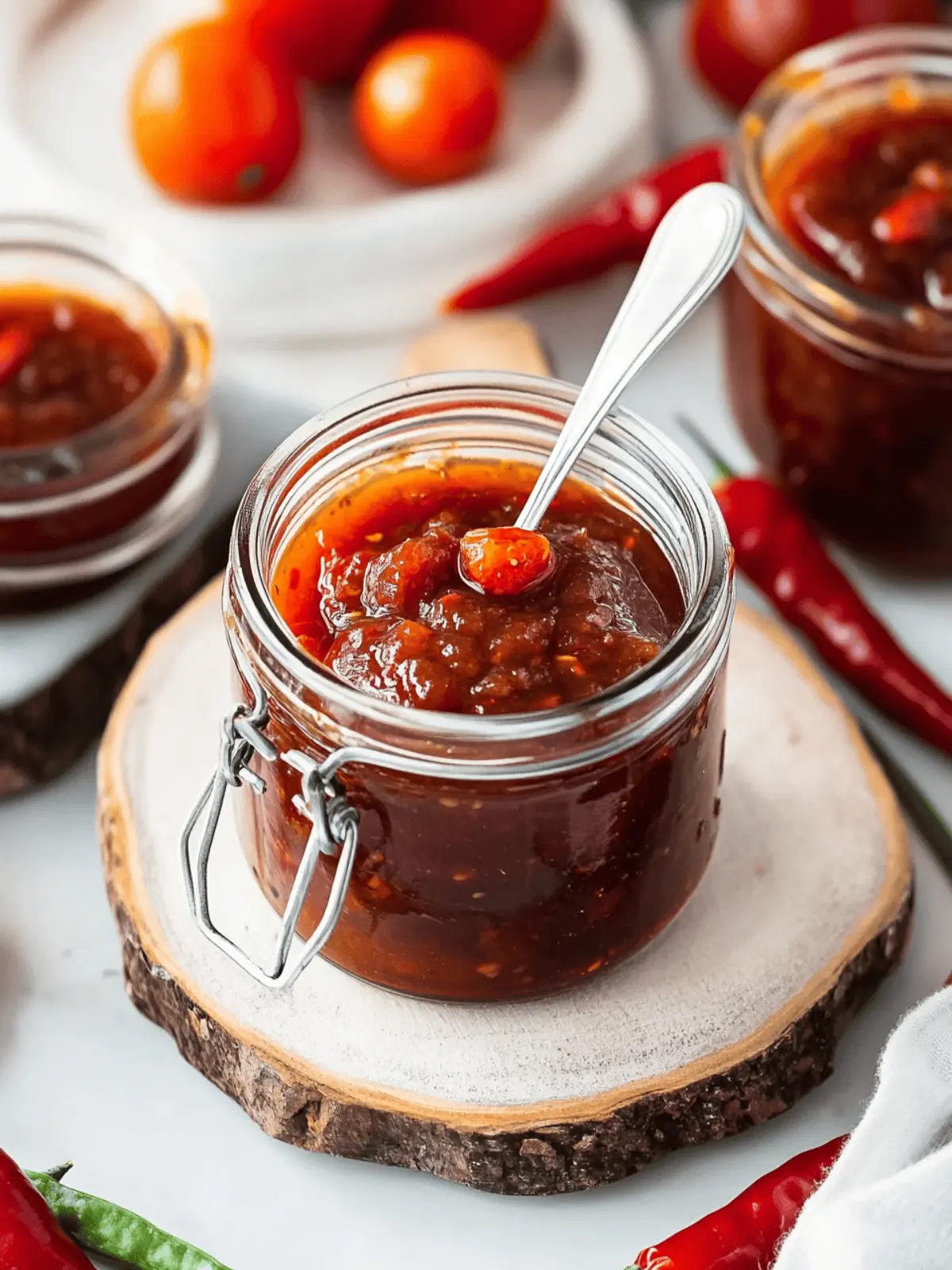 Create Irresistible Tomato Chilli Jam at Home Today 2 Tomato Chilli Jam