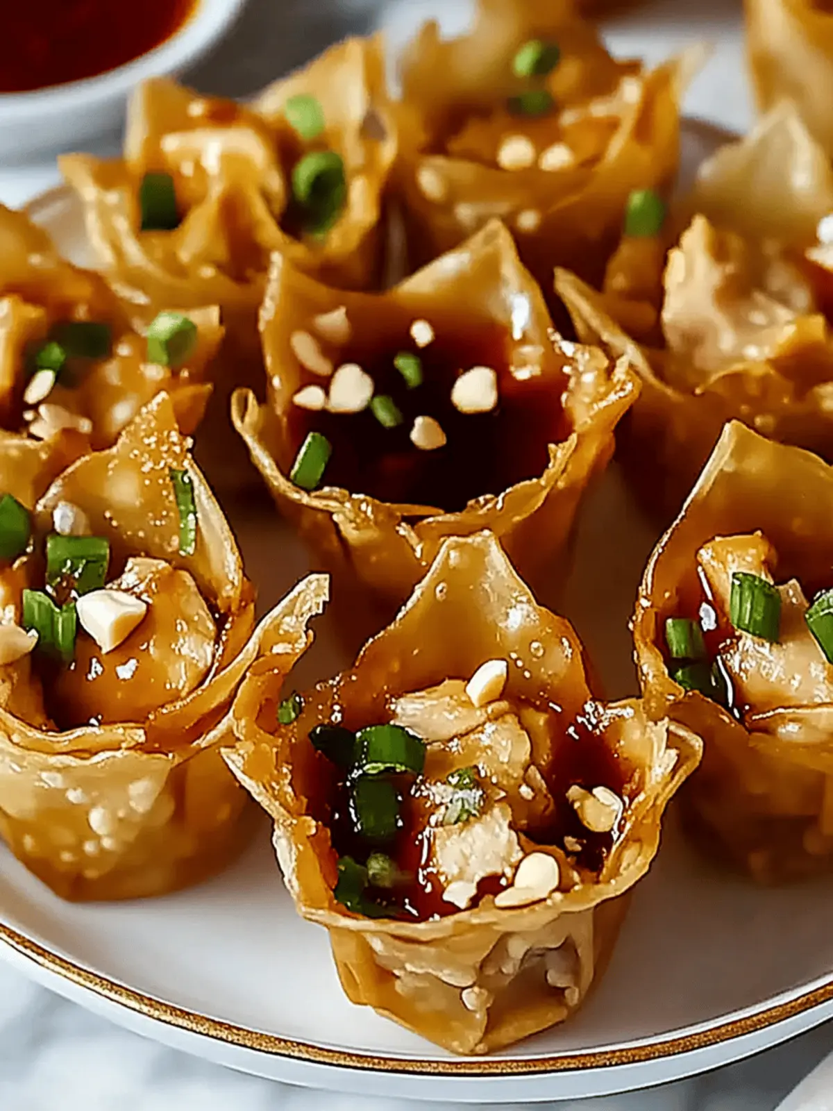 Crispy Chicken Wonton Cups That Will Wow Your Guests 5 Crispy Chicken Wonton Cups