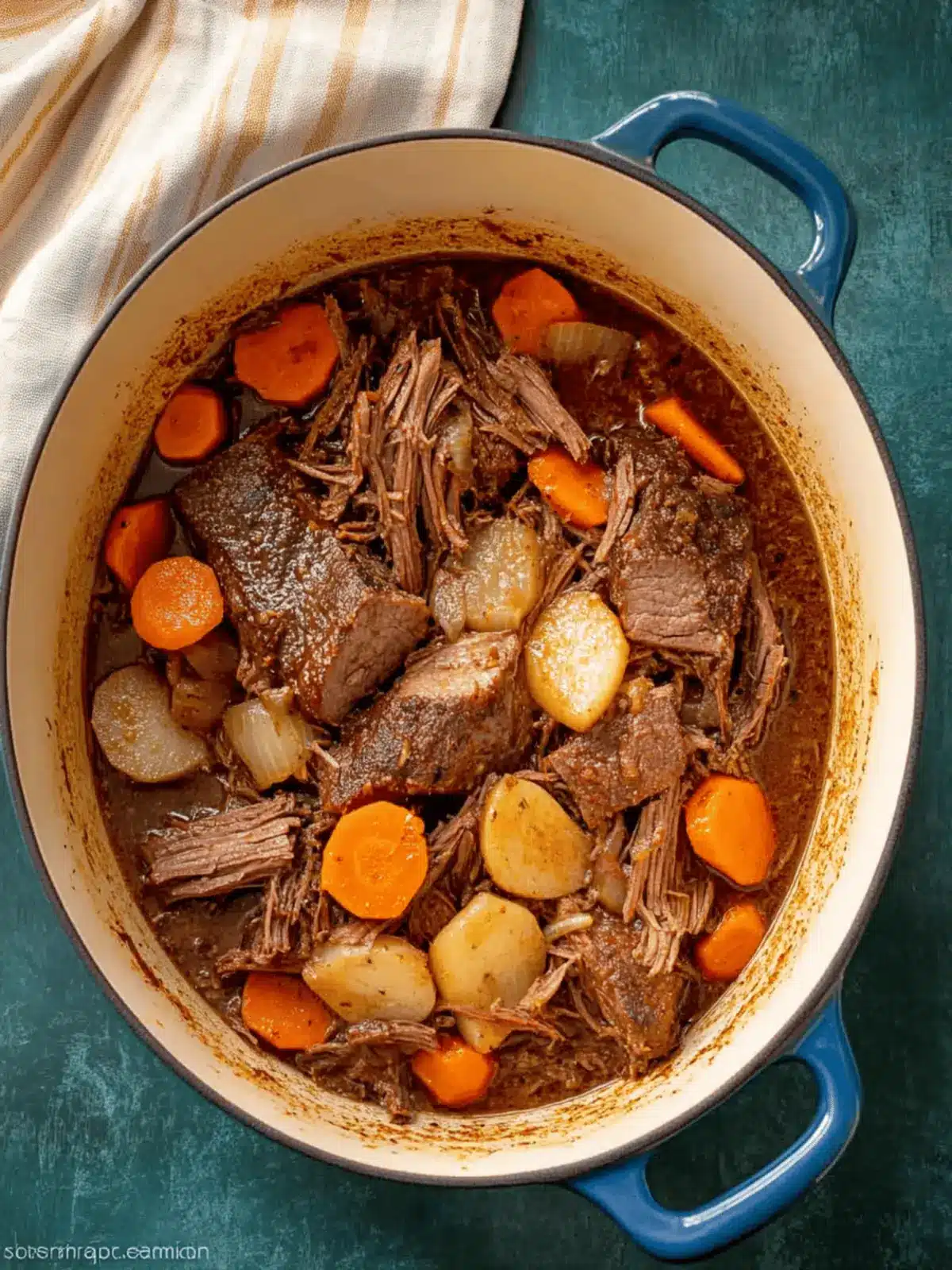 Savory Easy Pot Roast with Onion Soup Mix for Cozy Nights 3 Easy Pot Roast with Onion Soup Mix