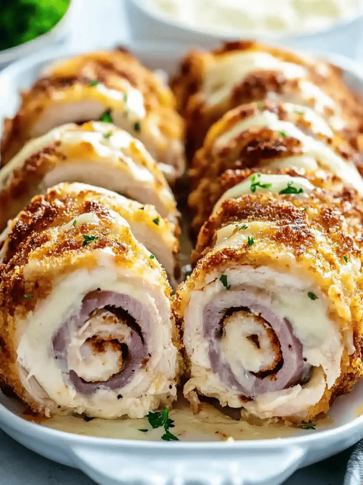Stuffed Chicken Cordon Bleu Bake: A Cozy Family Favorite 2 Stuffed Chicken Cordon Bleu Bake