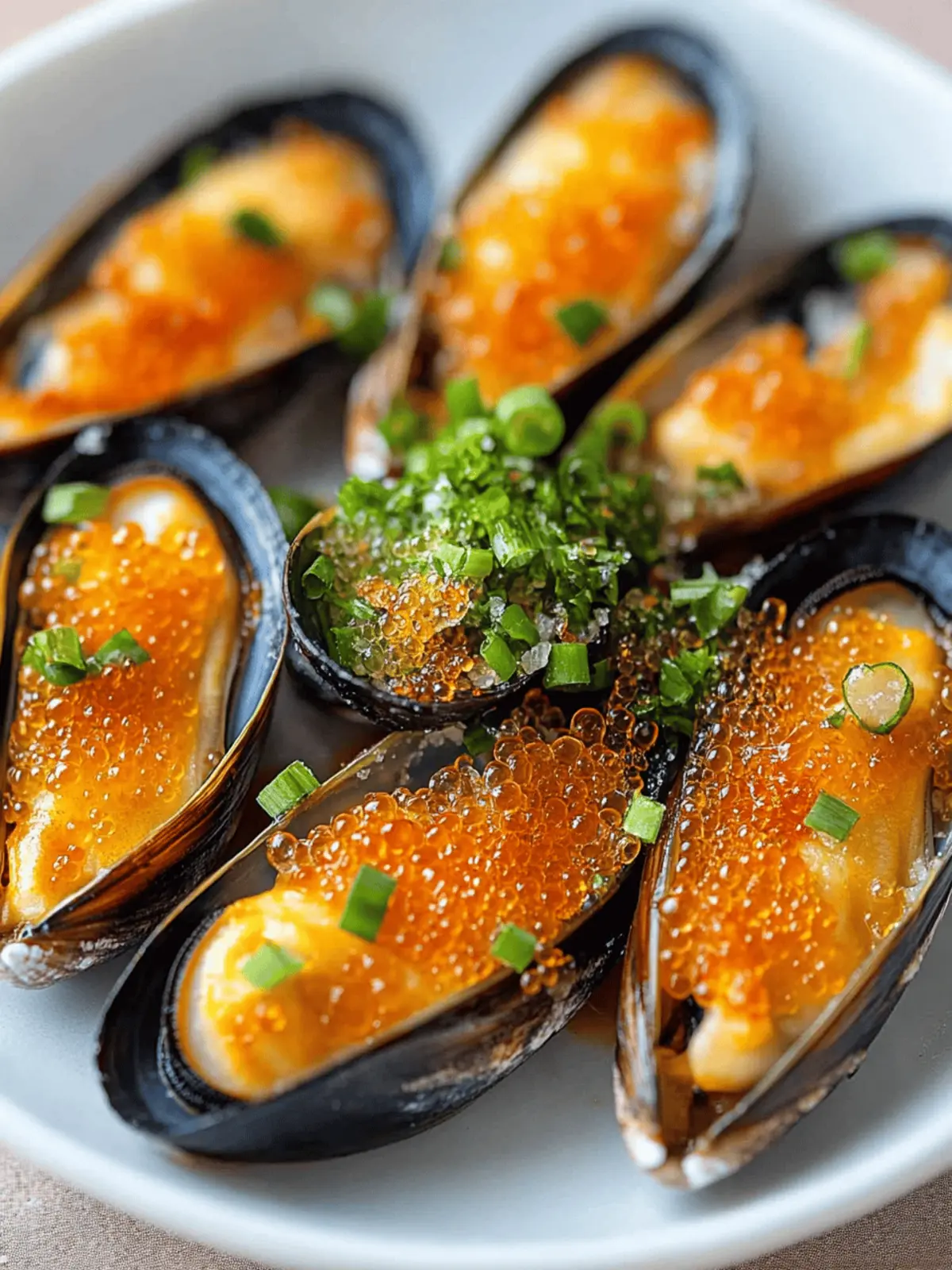 Savor Japanese Baked Dynamite Mussels for a Spicy Treat 5 Japanese Baked Dynamite Mussels