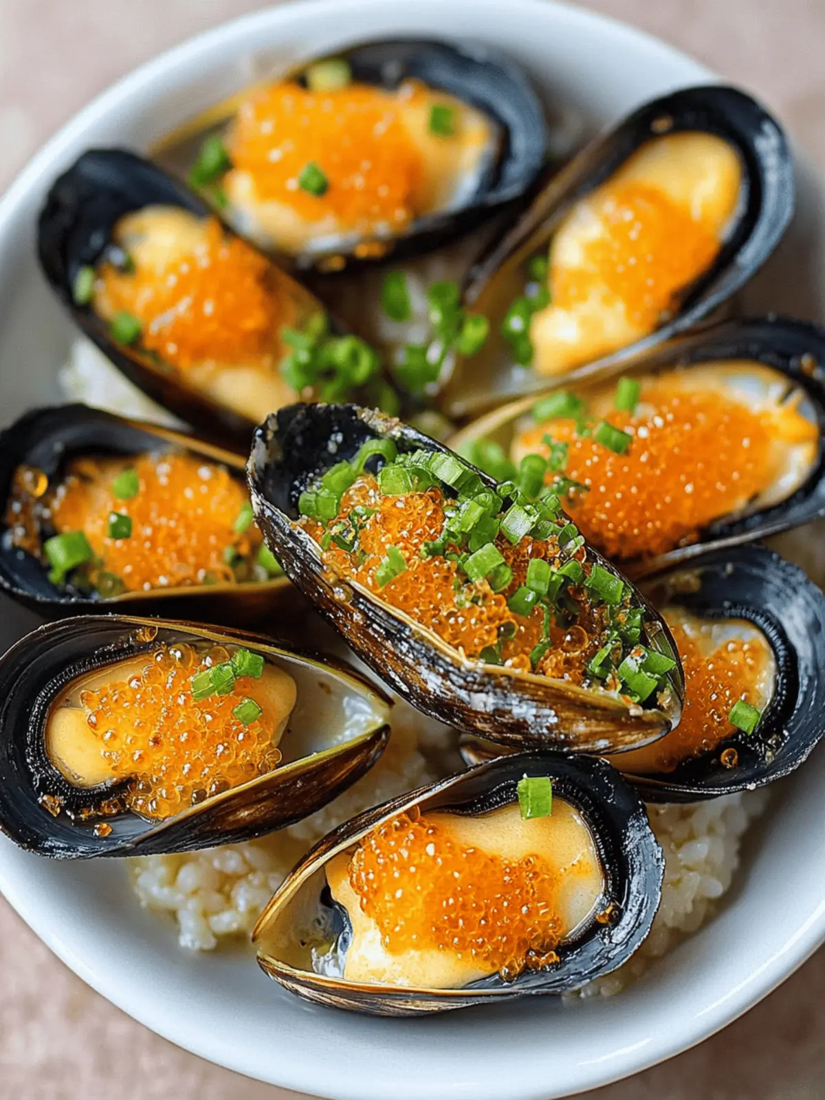 Savor Japanese Baked Dynamite Mussels for a Spicy Treat 4 Japanese Baked Dynamite Mussels