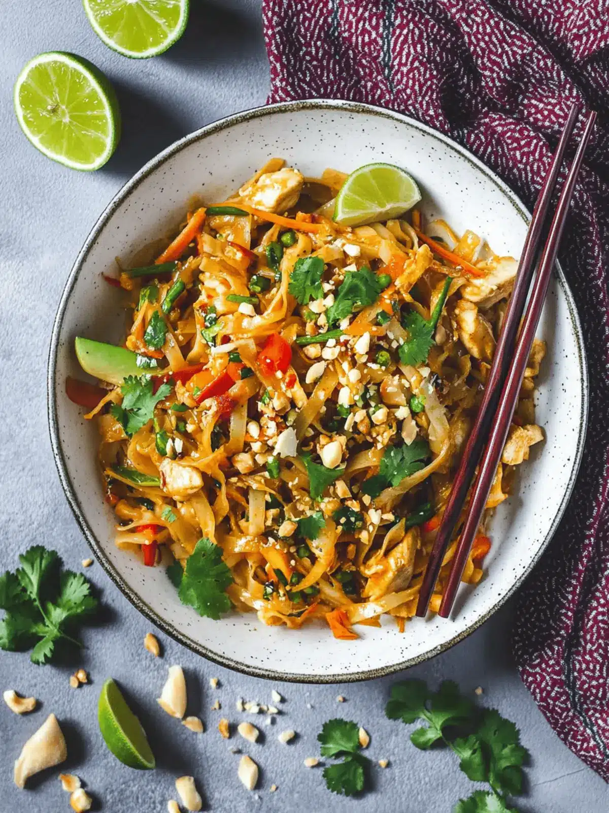 Quick & Easy Spicy Chicken Pad Thai You’ll Love Tonight 4 Spicy Chicken Pad Thai