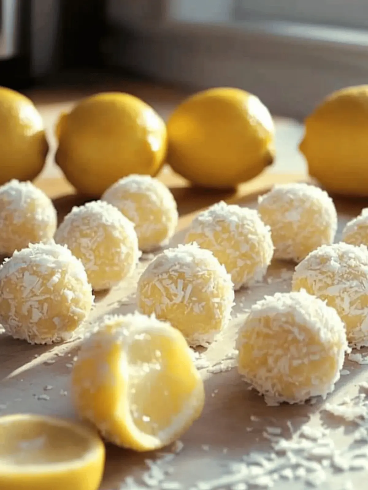 Zesty Lemon Coconut Protein Power Balls for Energizing Snacking 3 Lemon Coconut Protein Power Balls