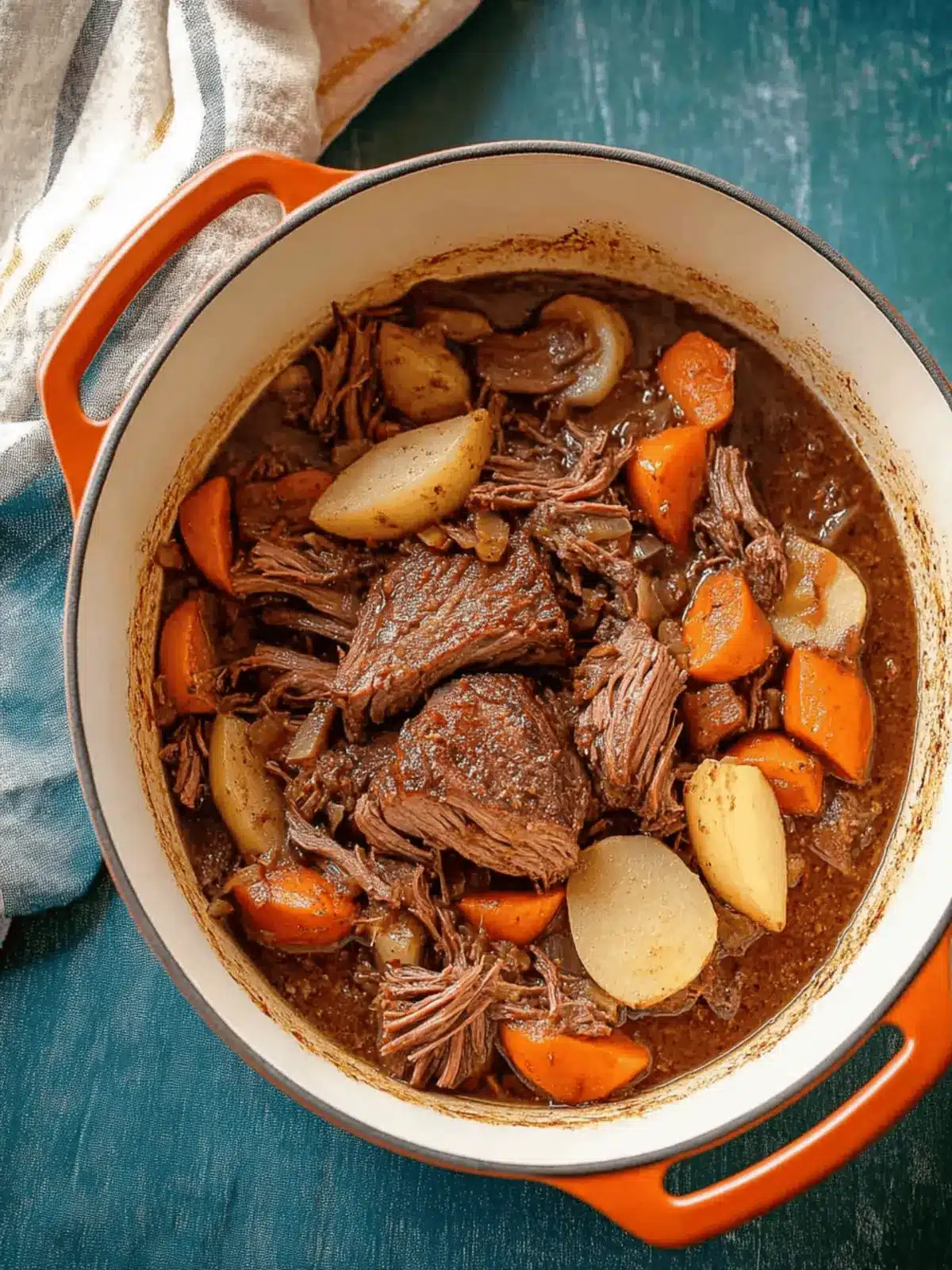 Savory Easy Pot Roast with Onion Soup Mix for Cozy Nights 2 Easy Pot Roast with Onion Soup Mix