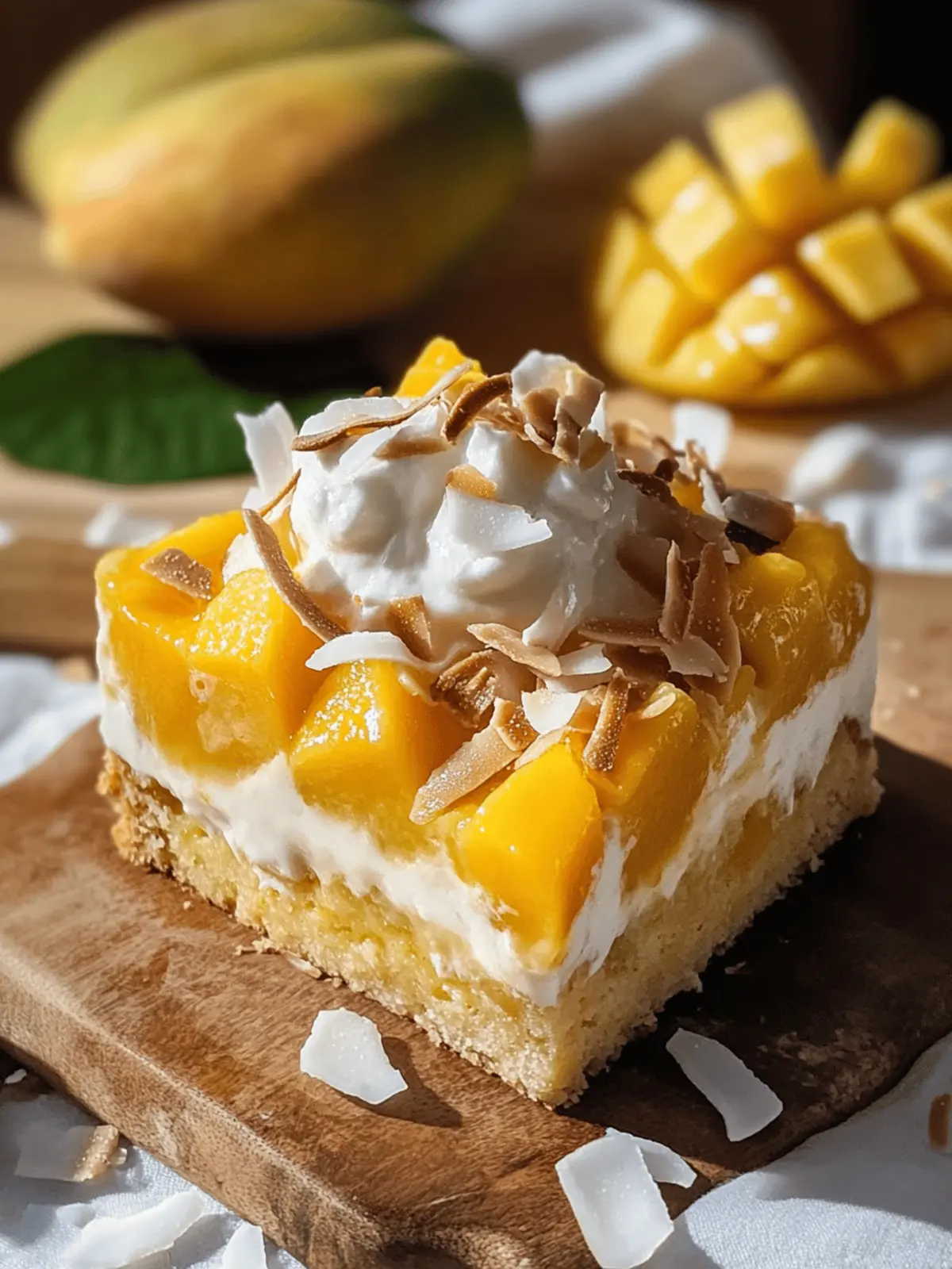 Mango Coconut Bread Pudding for a Tropical Dessert Escape 3 Mango Coconut Bread Pudding