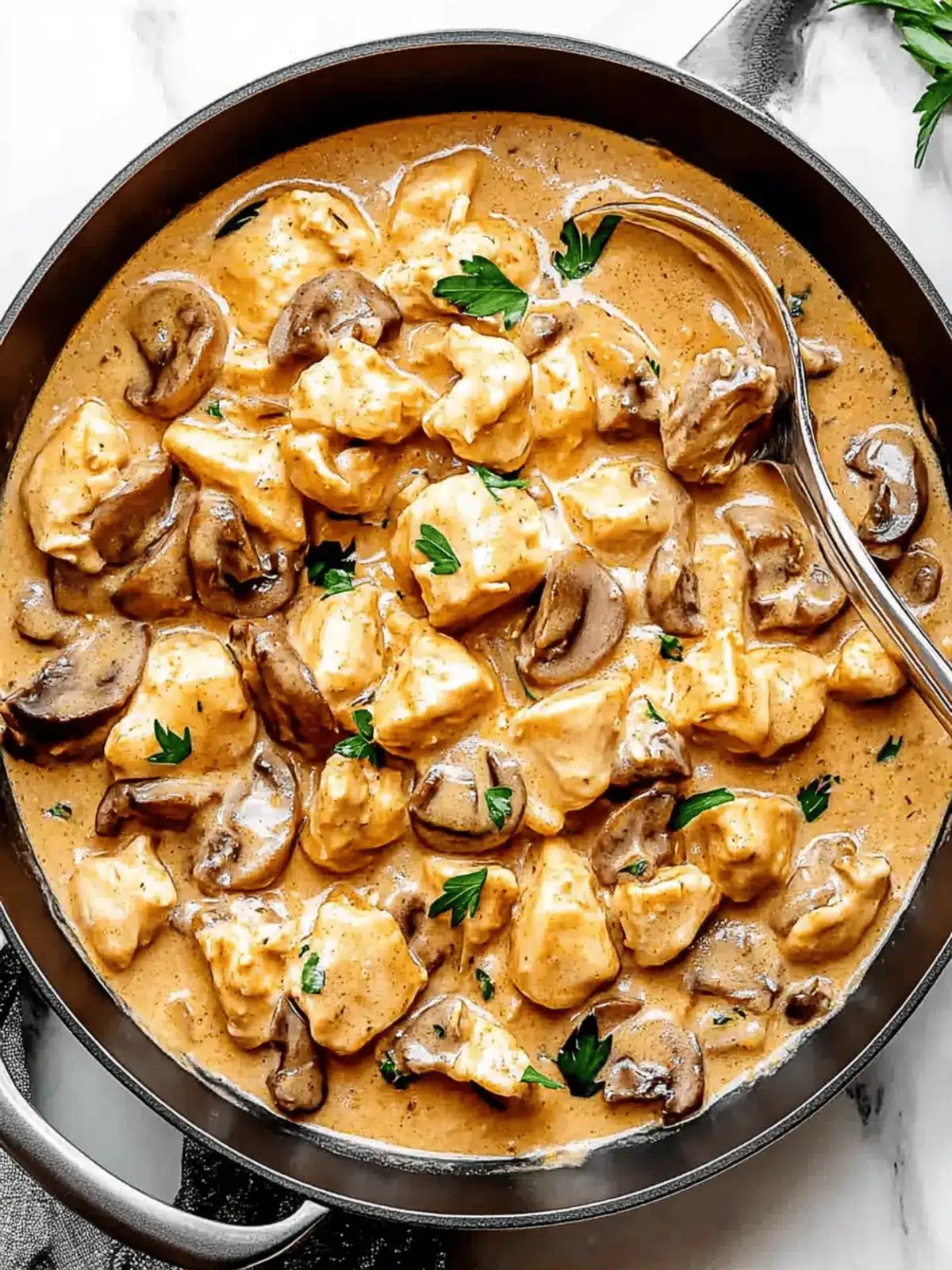 Savory Chicken Stroganoff Ready in Just 30 Minutes 4 Chicken Stroganoff