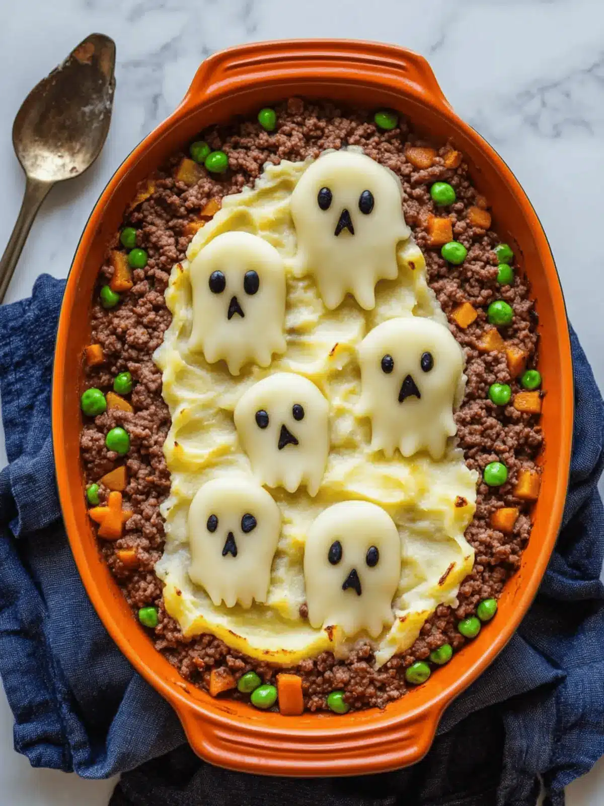 Easy Creepy Shepherd’s Pie With Ground Beef And Ghost Potatoes 5 Easy Creepy Shepherd’s Pie With Ground Beef And Ghost Potatoes