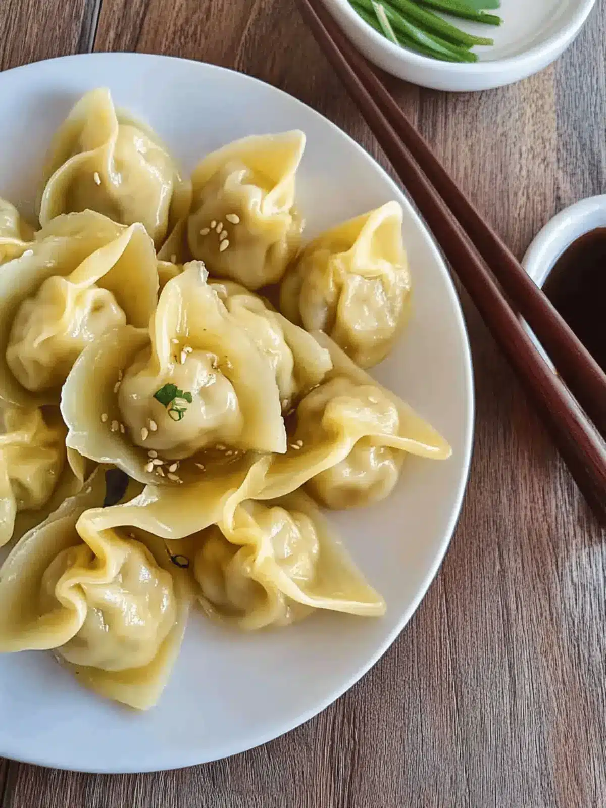 Savory Pork Wontons Ready in Minutes for Your Next Feast 2 Pork Wontons