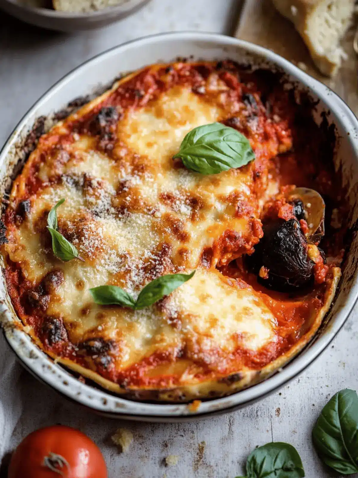 Savor Parmigiana di Melanzane: A Cozy Comfort Food Delight 3 Parmigiana di Melanazane