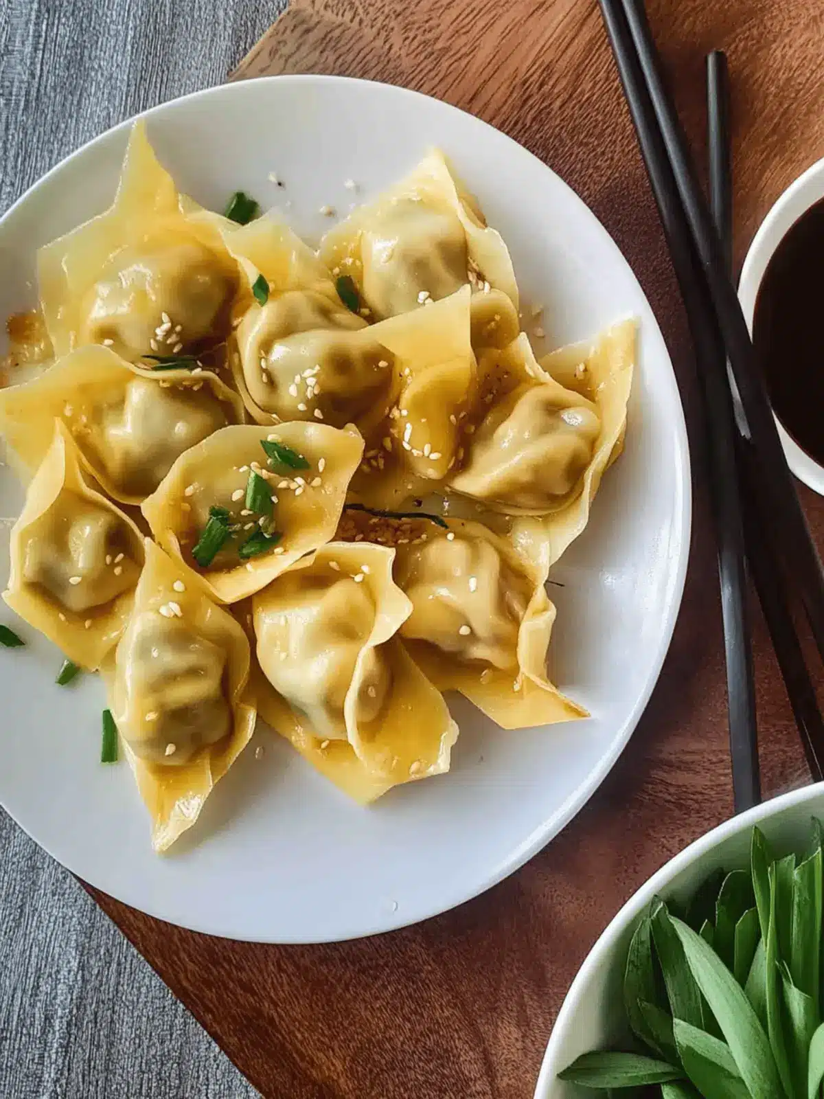Savory Pork Wontons Ready in Minutes for Your Next Feast 3 Pork Wontons