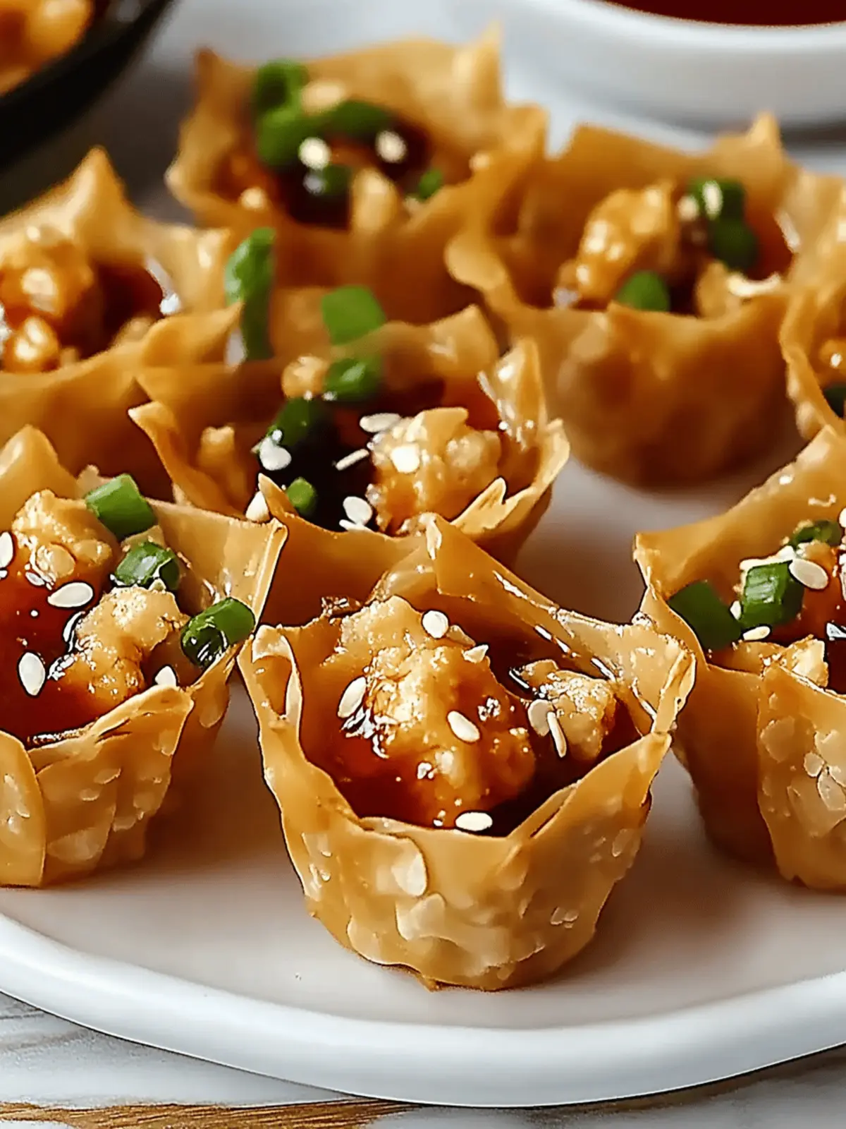 Crispy Chicken Wonton Cups That Will Wow Your Guests 4 Crispy Chicken Wonton Cups