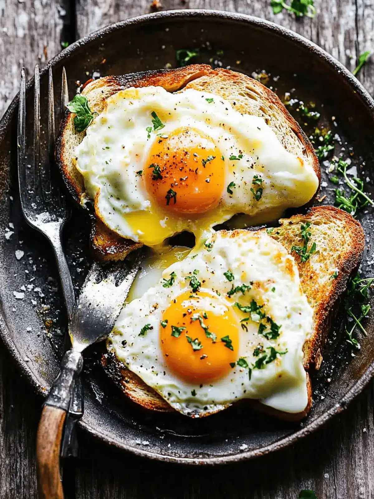 Decadent French Baked Eggs on Toast for a Luxe Brunch Treat 3 French Baked Eggs on Toast