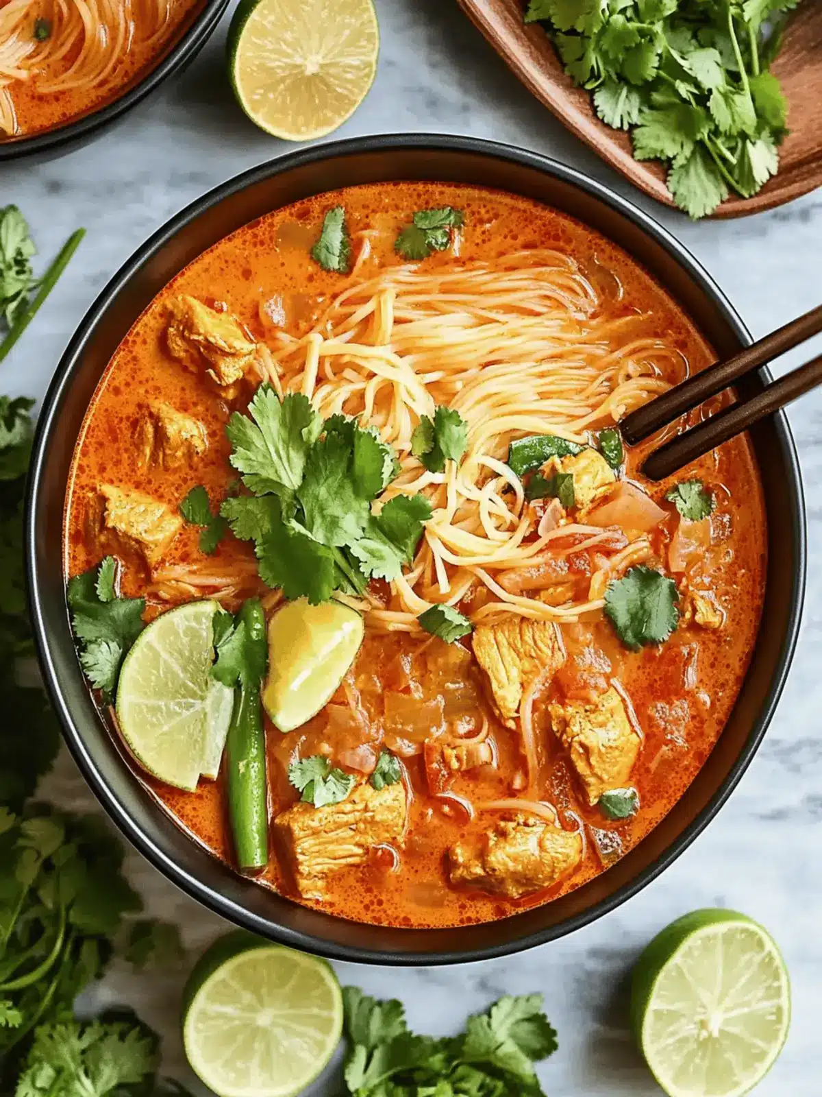Savor the Flavor: Thai Red Curry Noodle Soup Delight 5 Thai Red Curry Noodle Soup