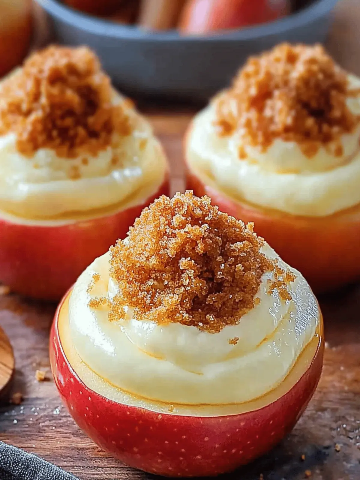 Cheesecake Stuffed Baked Apples for a Cozy Dessert Night 2 Cheesecake Stuffed Baked Apples